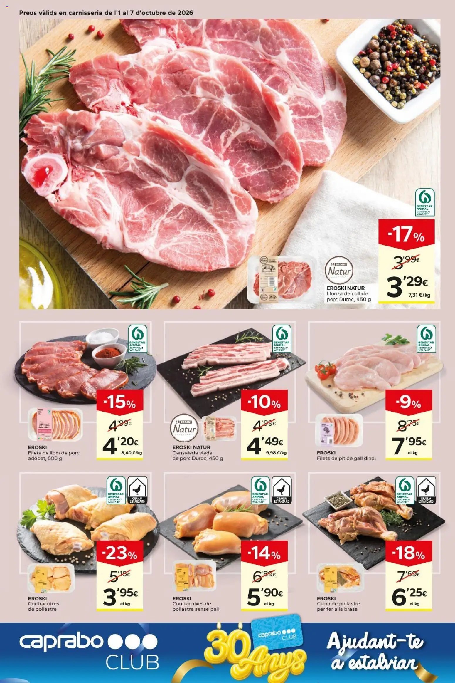 Caprabo oferta desde 01/10/2026 Caprabo Folleto