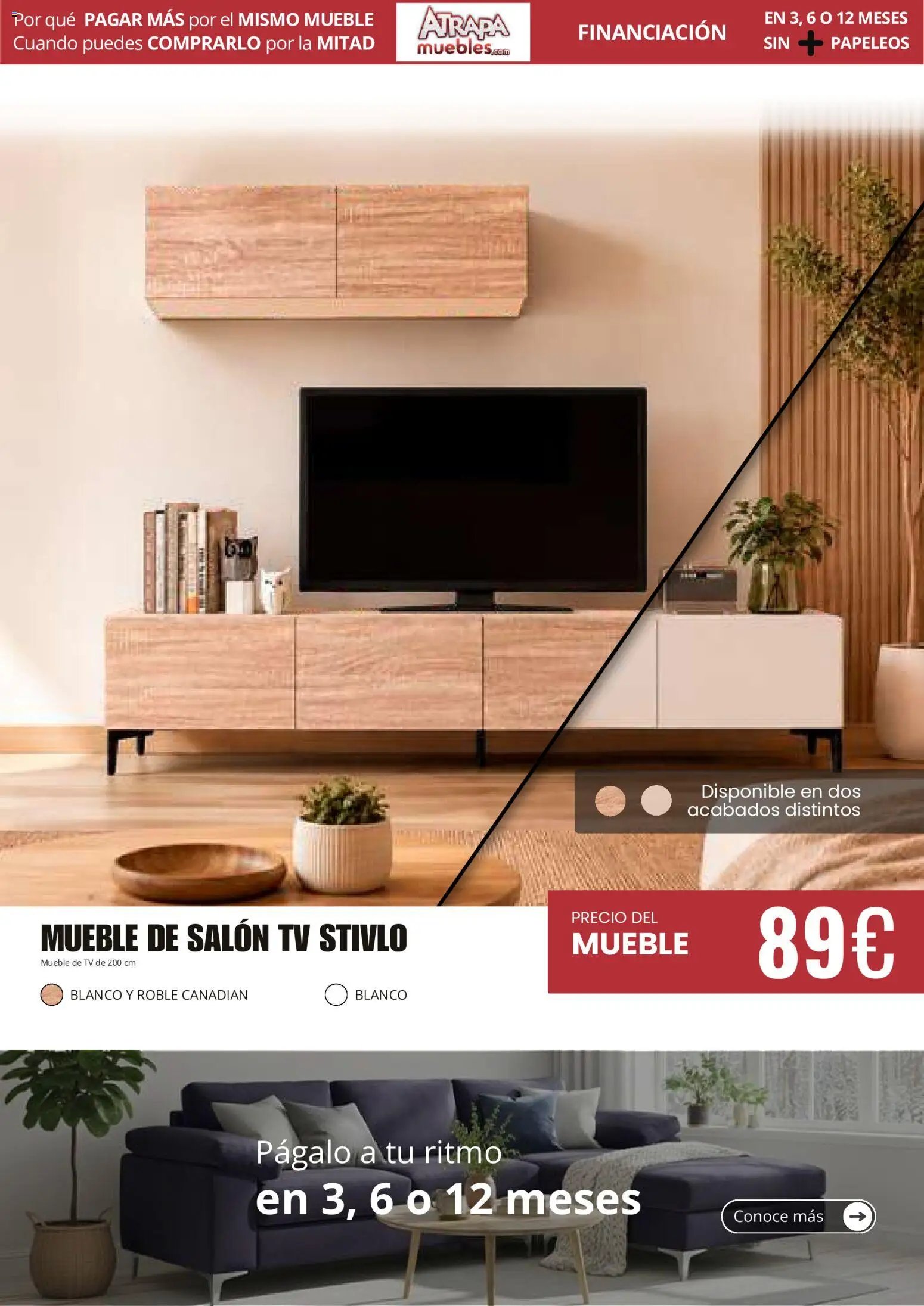 Atrapa Muebles oferta desde 01/07/2026 Atrapa Muebles Folleto