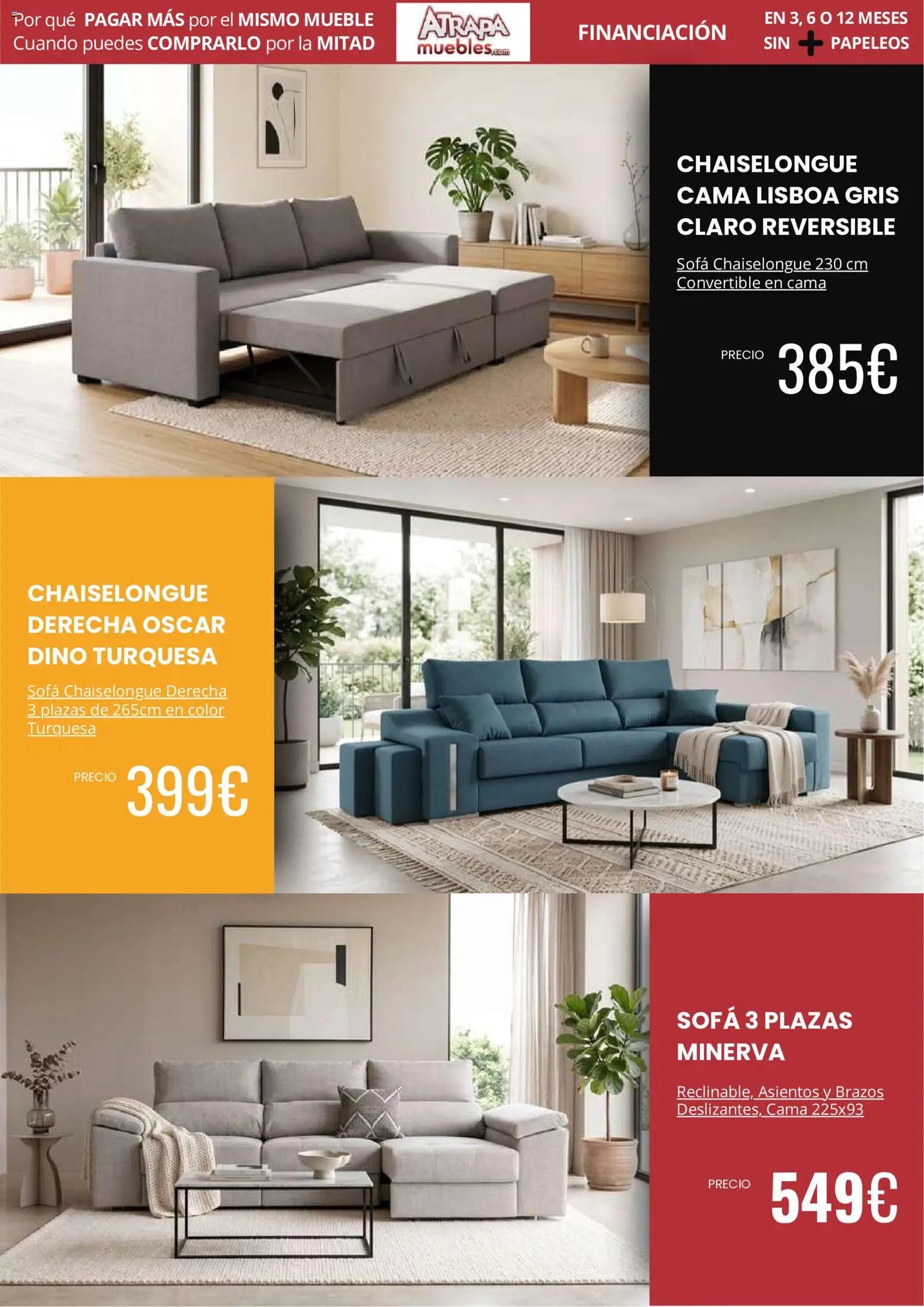 Atrapa Muebles oferta desde 01/07/2026 Atrapa Muebles Folleto