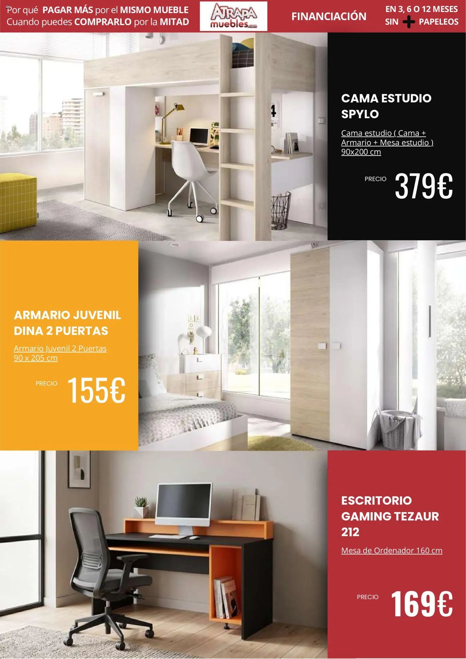Atrapa Muebles oferta desde 01/07/2026 Atrapa Muebles Folleto