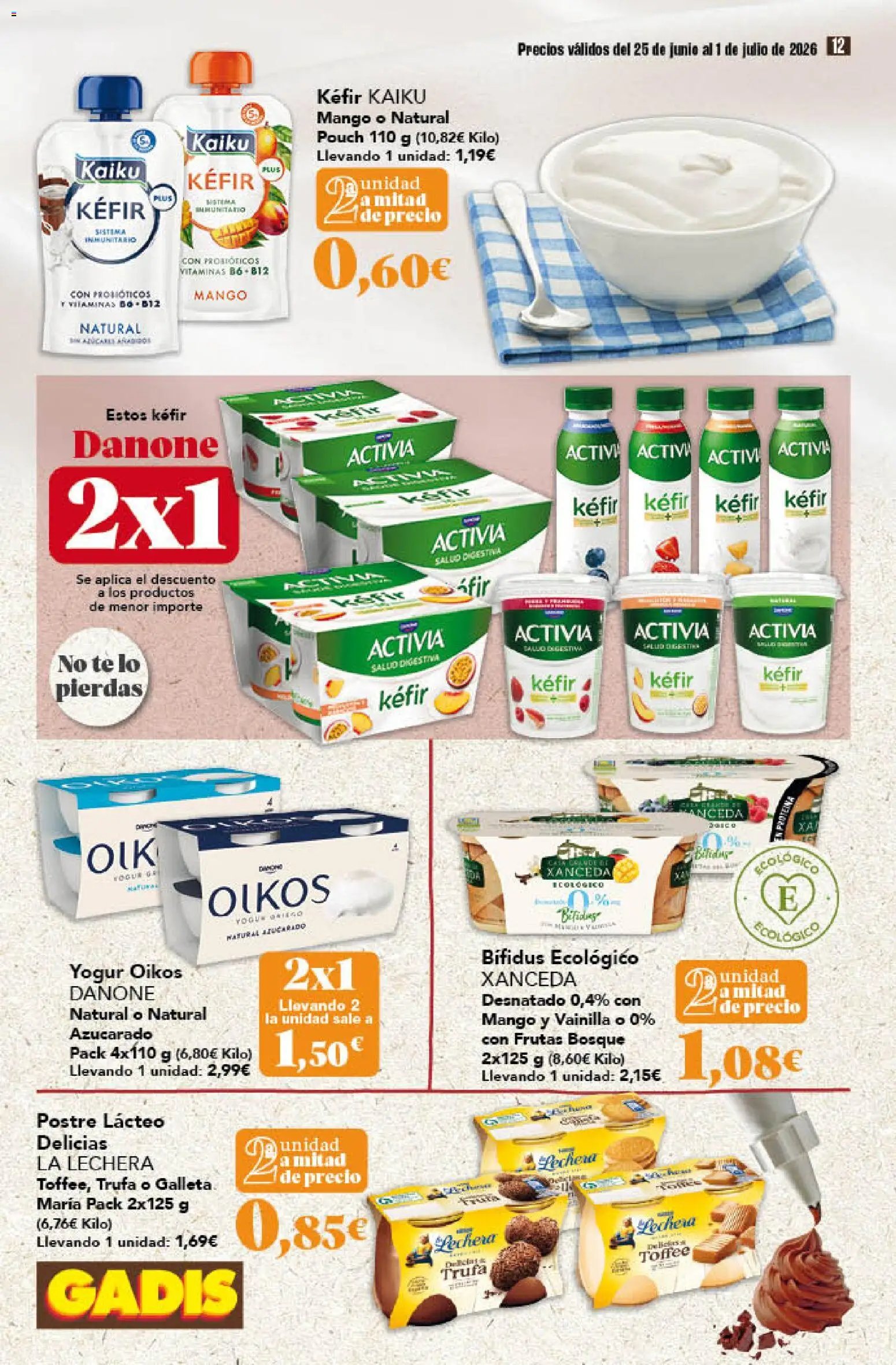 Gadis oferta desde 25/06/2026 Gadis Folleto