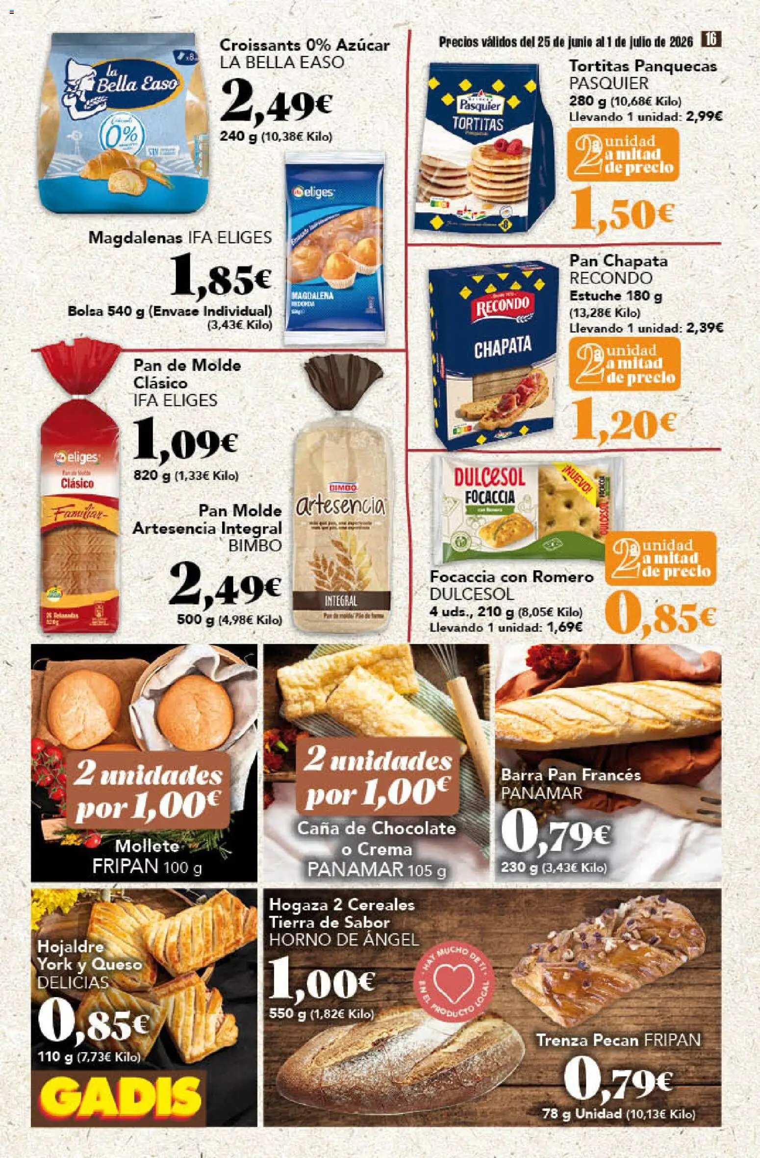 Gadis oferta desde 25/06/2026 Gadis Folleto