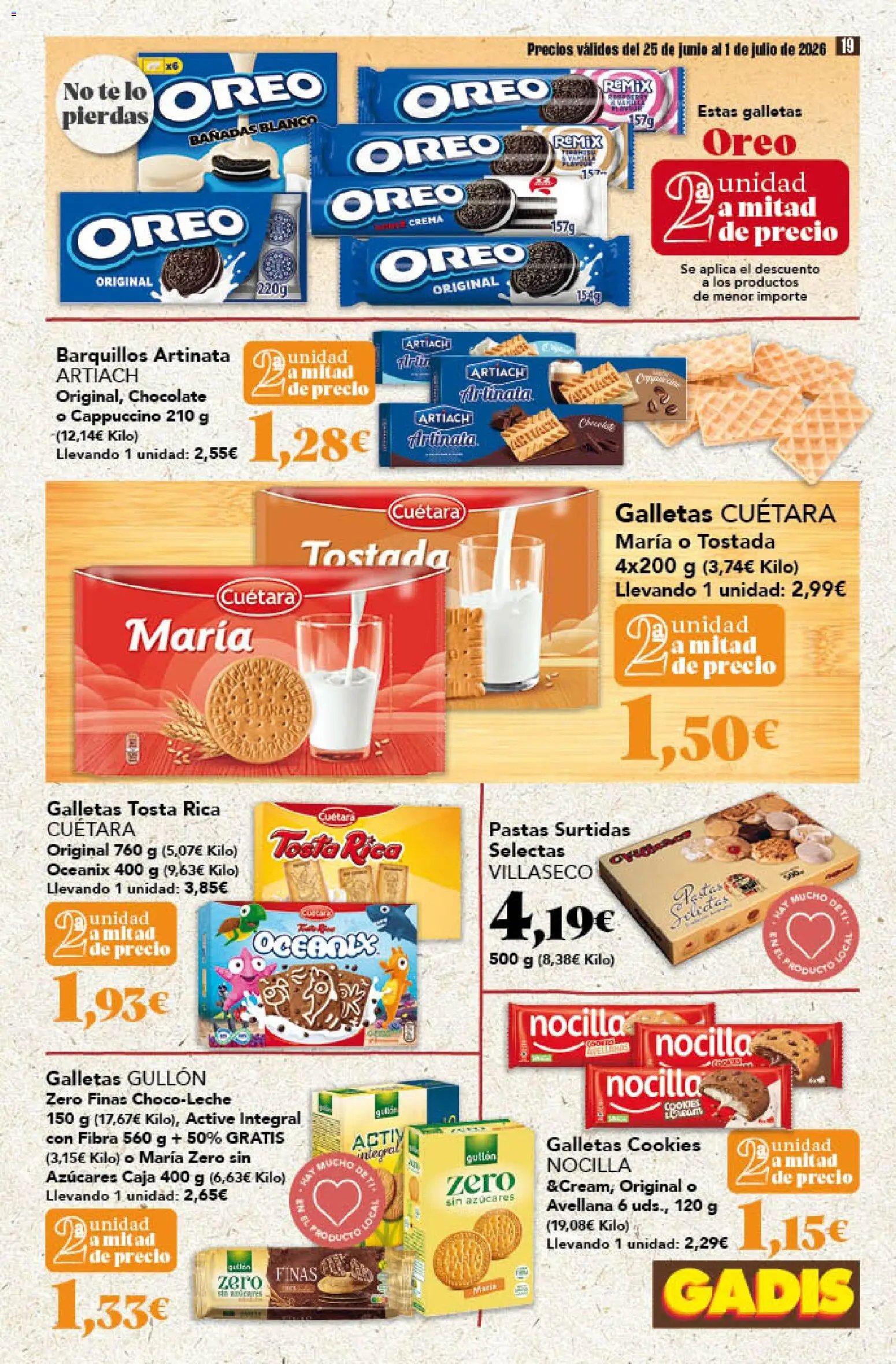 Gadis oferta desde 25/06/2026 Gadis Folleto
