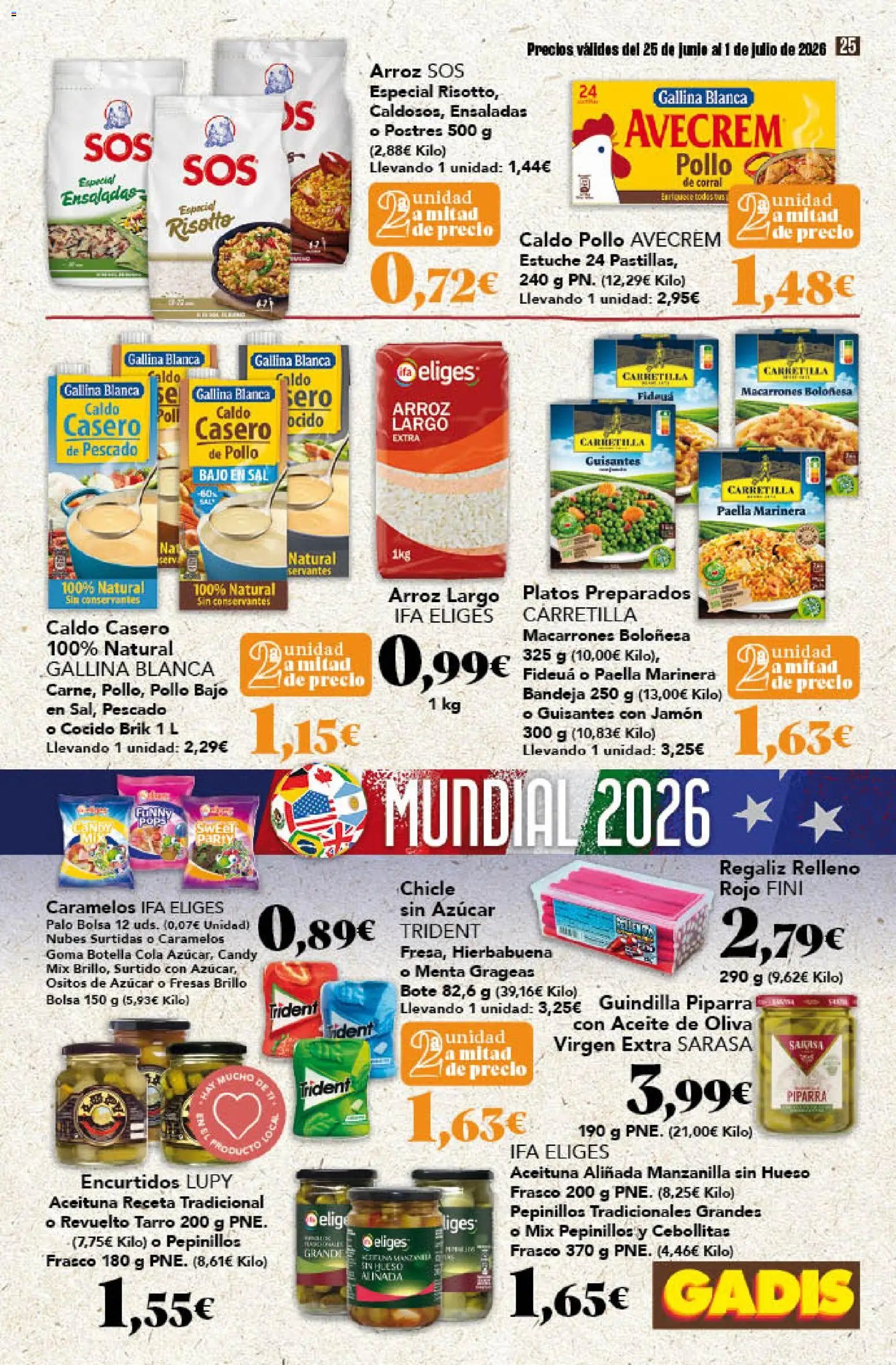 Gadis oferta desde 25/06/2026 Gadis Folleto