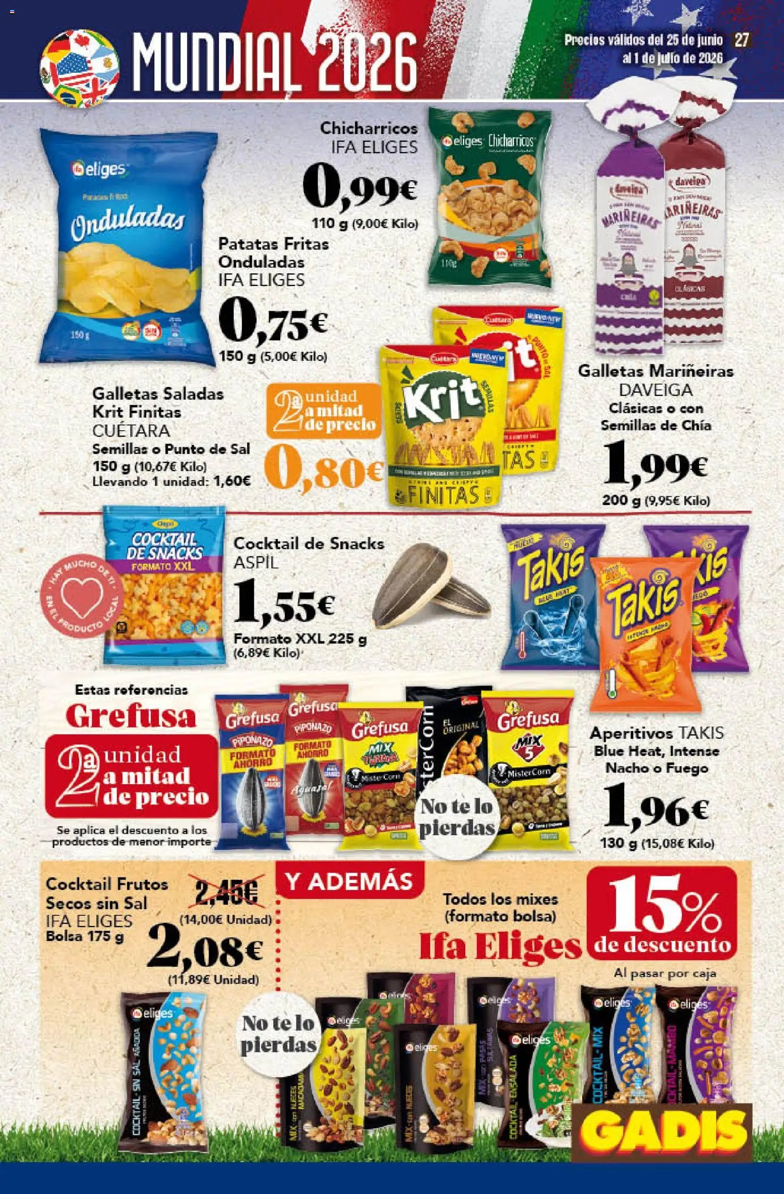 Gadis oferta desde 25/06/2026 Gadis Folleto