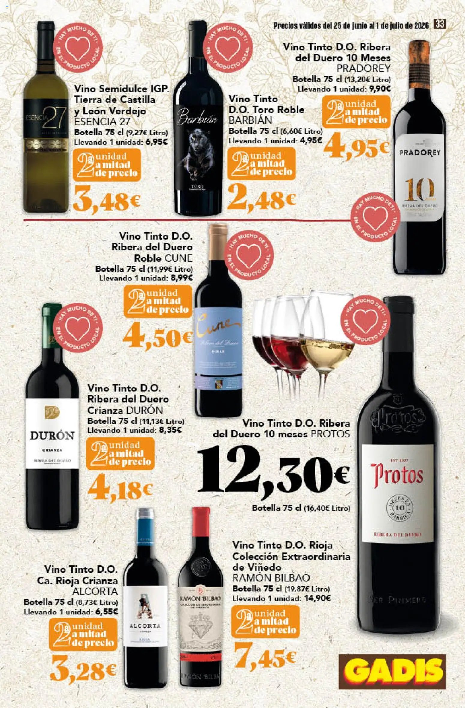 Gadis oferta desde 25/06/2026 Gadis Folleto