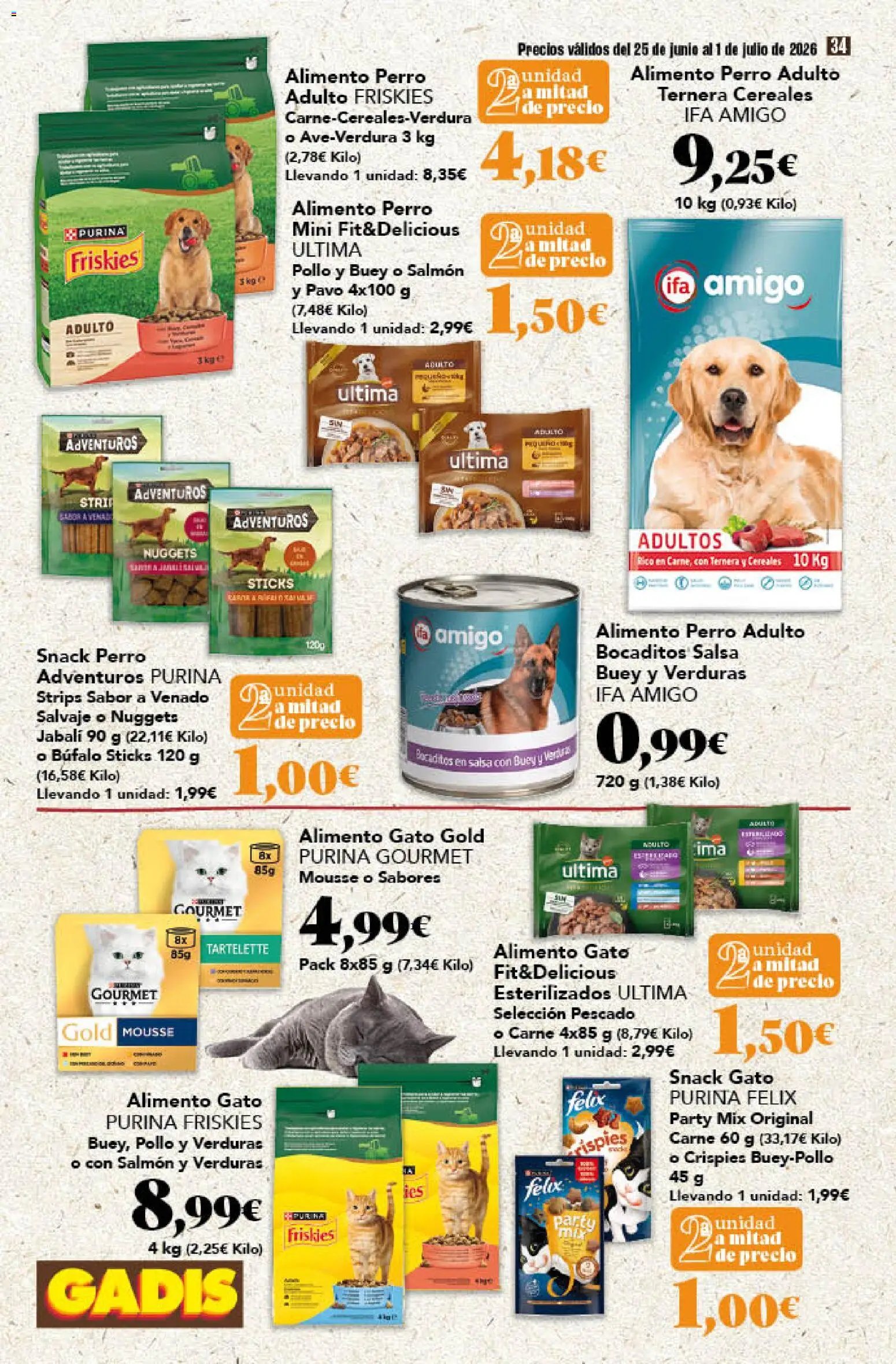 Gadis oferta desde 25/06/2026 Gadis Folleto