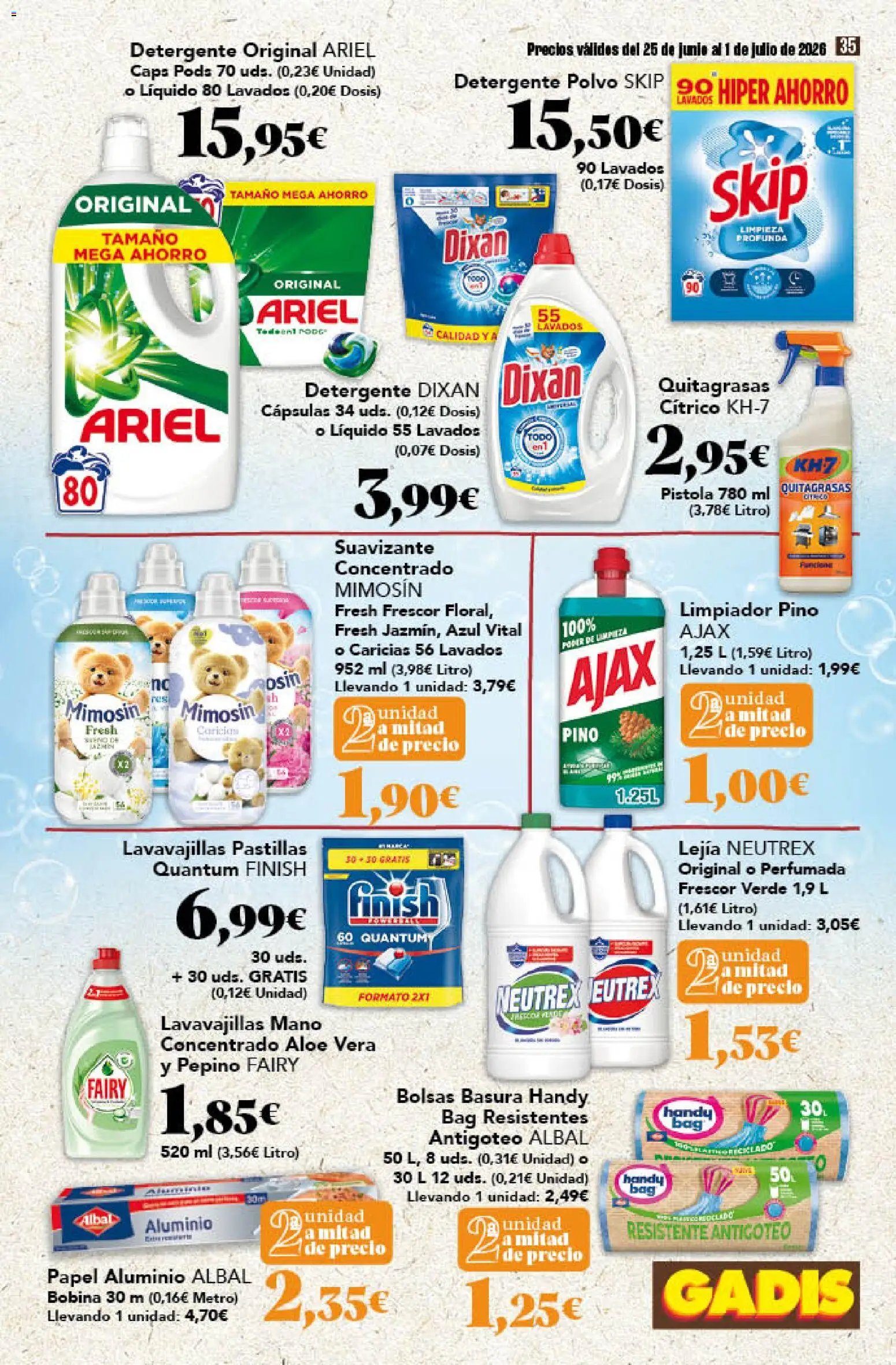 Gadis oferta desde 25/06/2026 Gadis Folleto