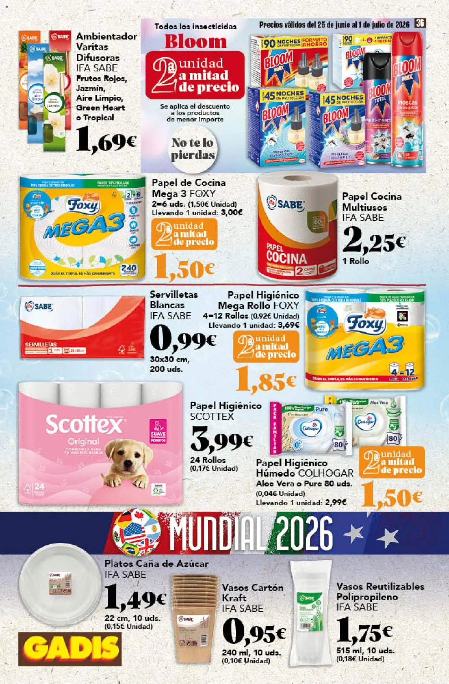 Gadis oferta desde 25/06/2026 Gadis Folleto