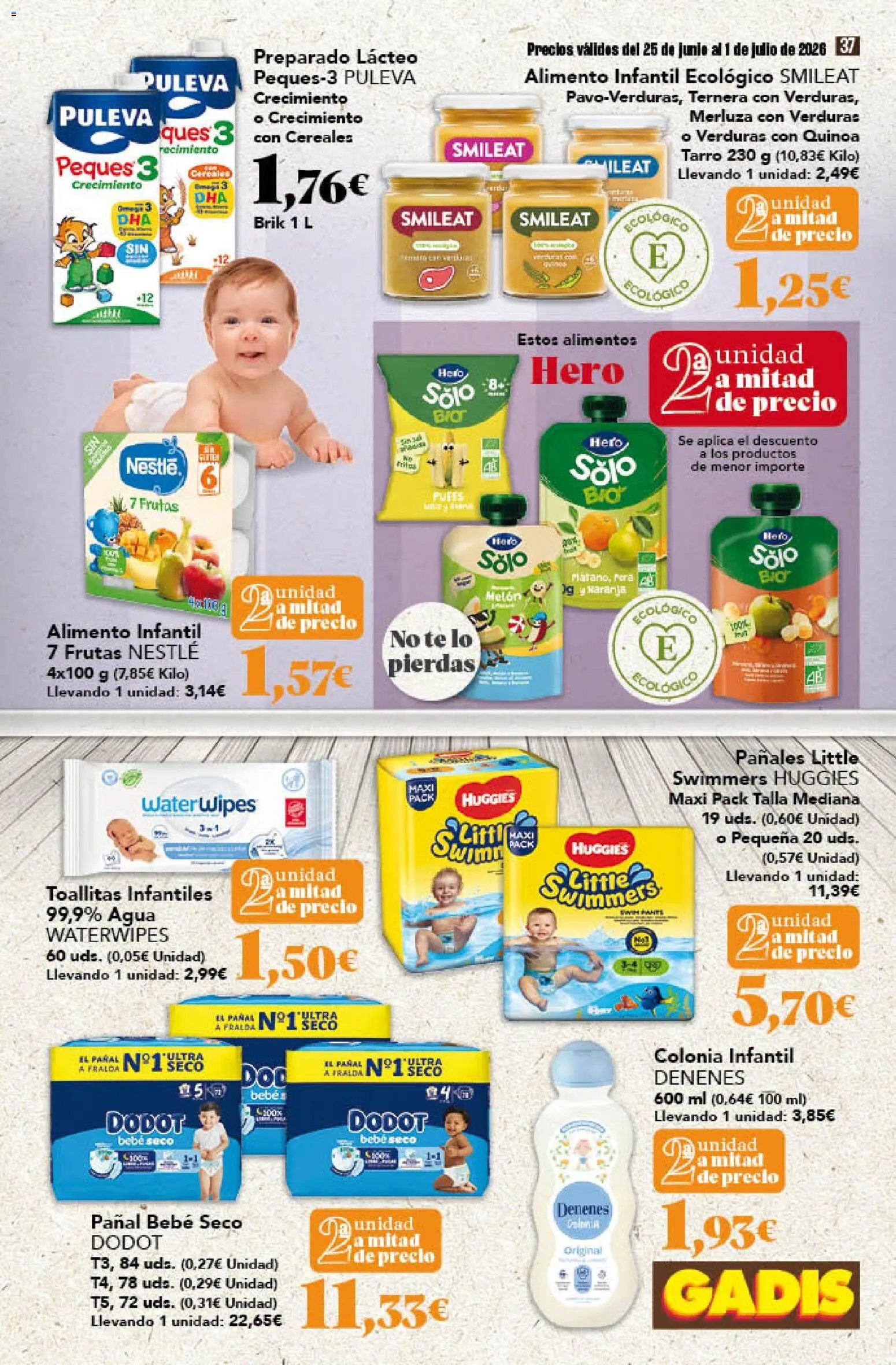 Gadis oferta desde 25/06/2026 Gadis Folleto