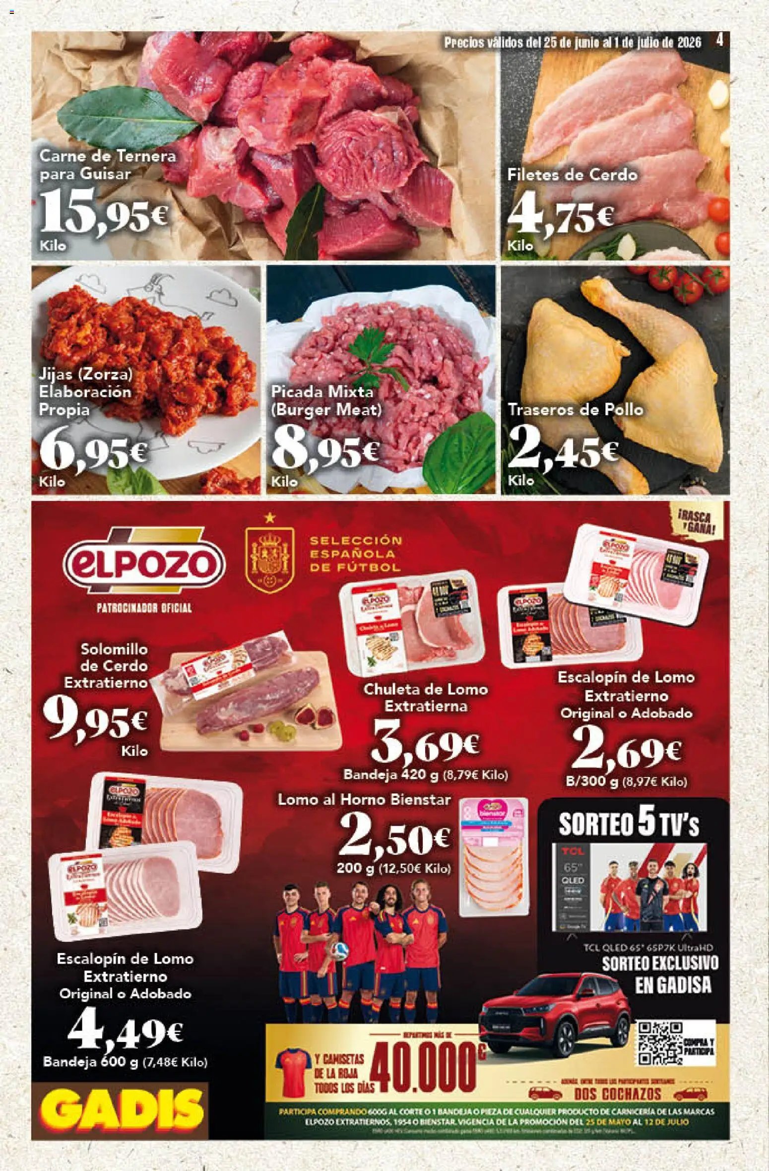 Gadis oferta desde 25/06/2026 Gadis Folleto