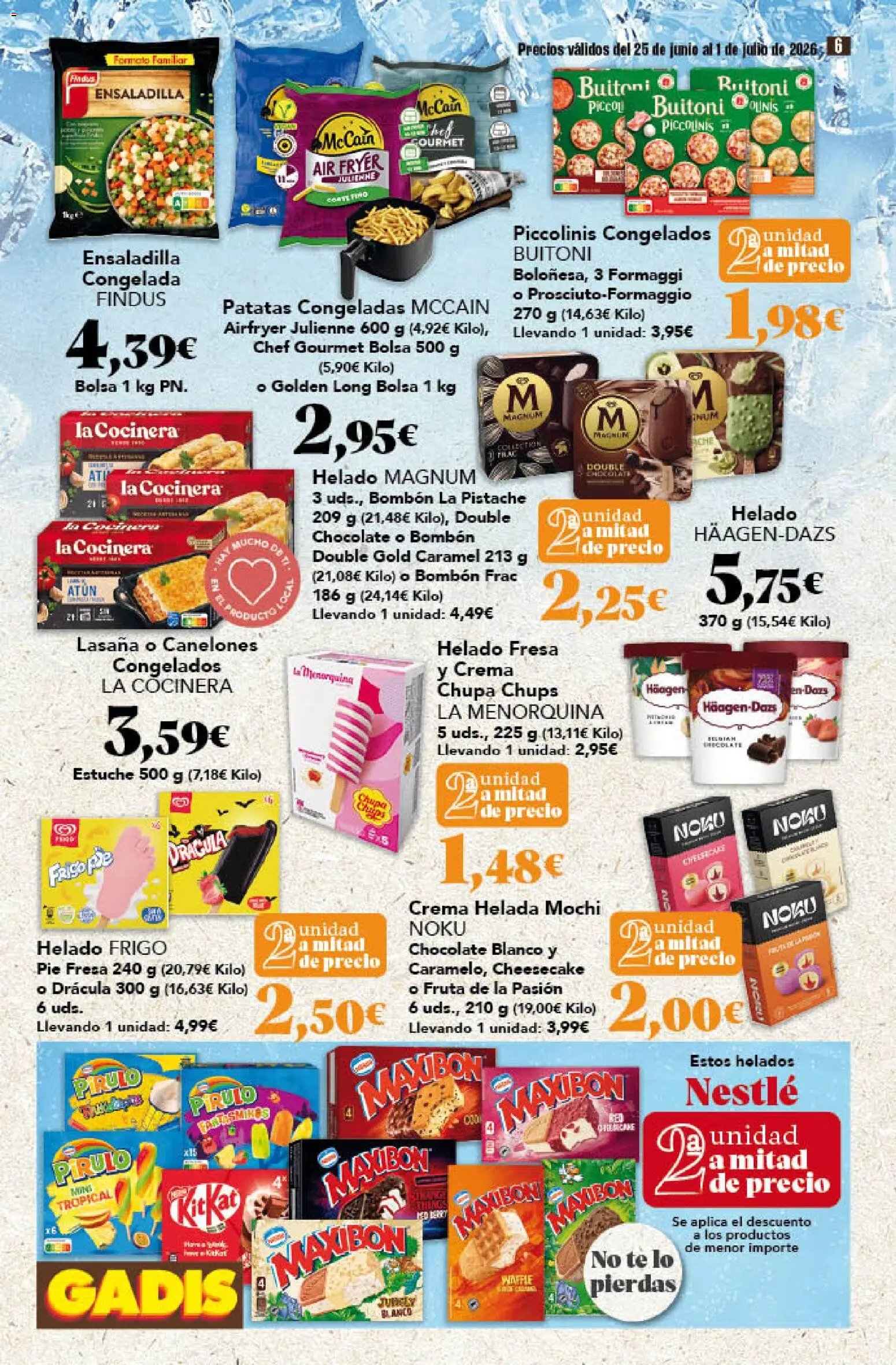 Gadis oferta desde 25/06/2026 Gadis Folleto