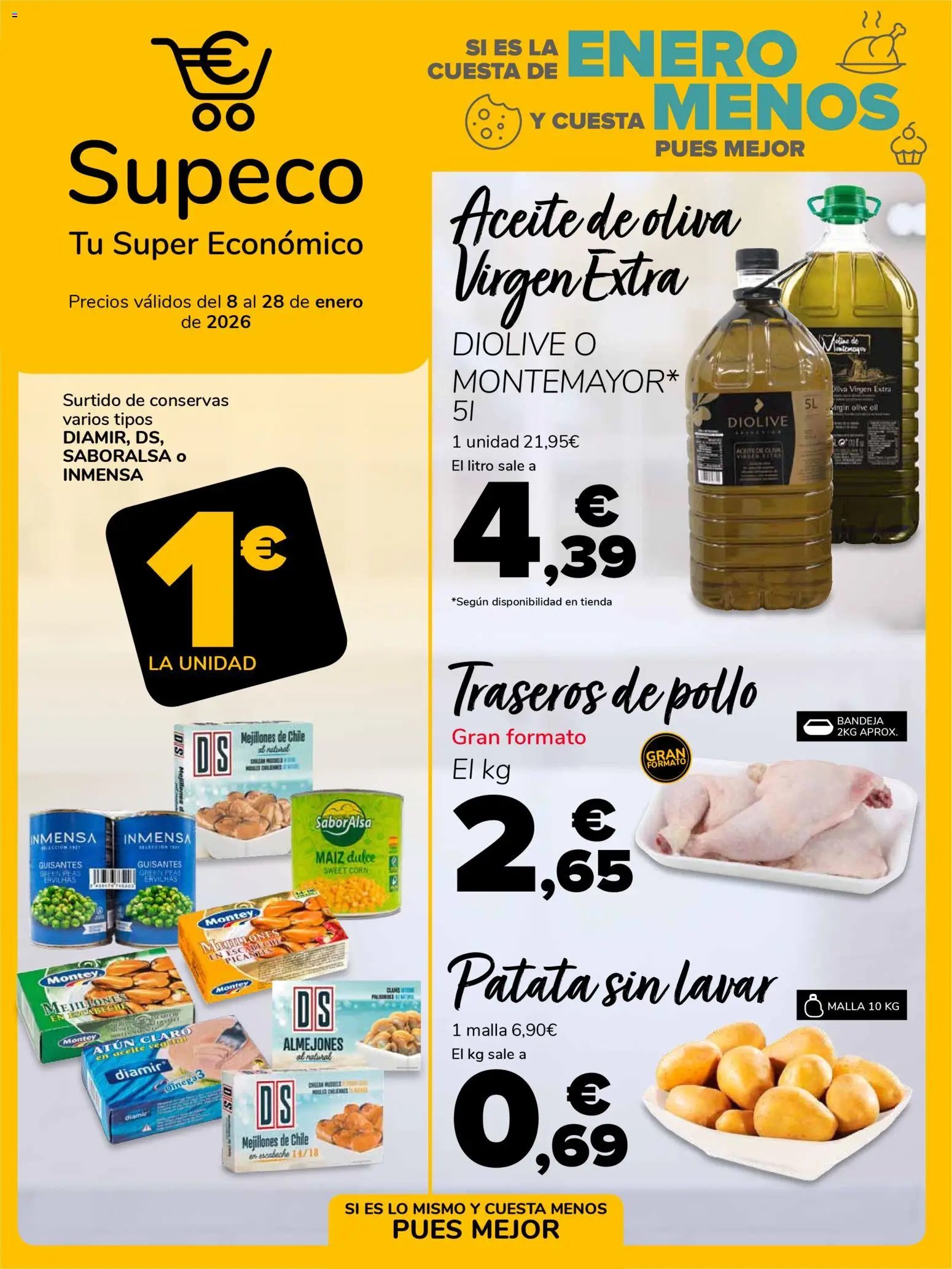 Supeco oferta desde 08/01/2026 Folleto
