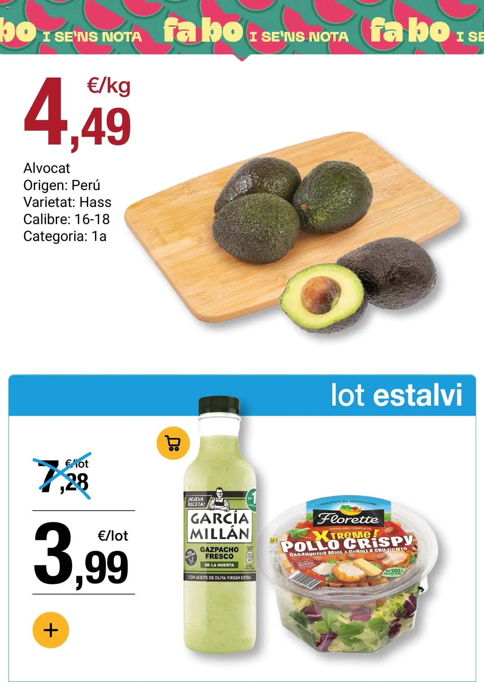 Bonpreu oferta desde 14/07/2026 Bonpreu Folleto