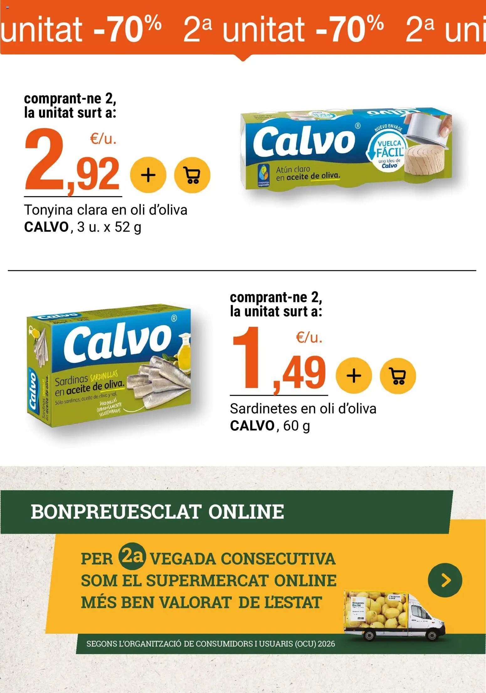 Bonpreu oferta desde 14/07/2026 Bonpreu Folleto