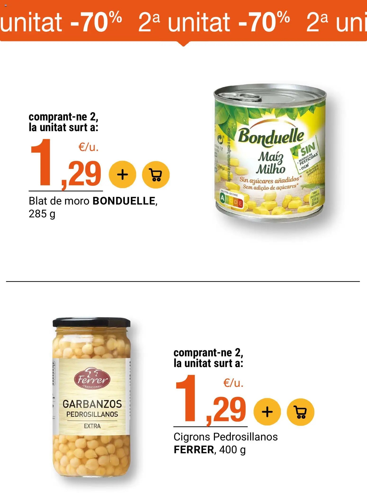 Bonpreu oferta desde 14/07/2026 Bonpreu Folleto