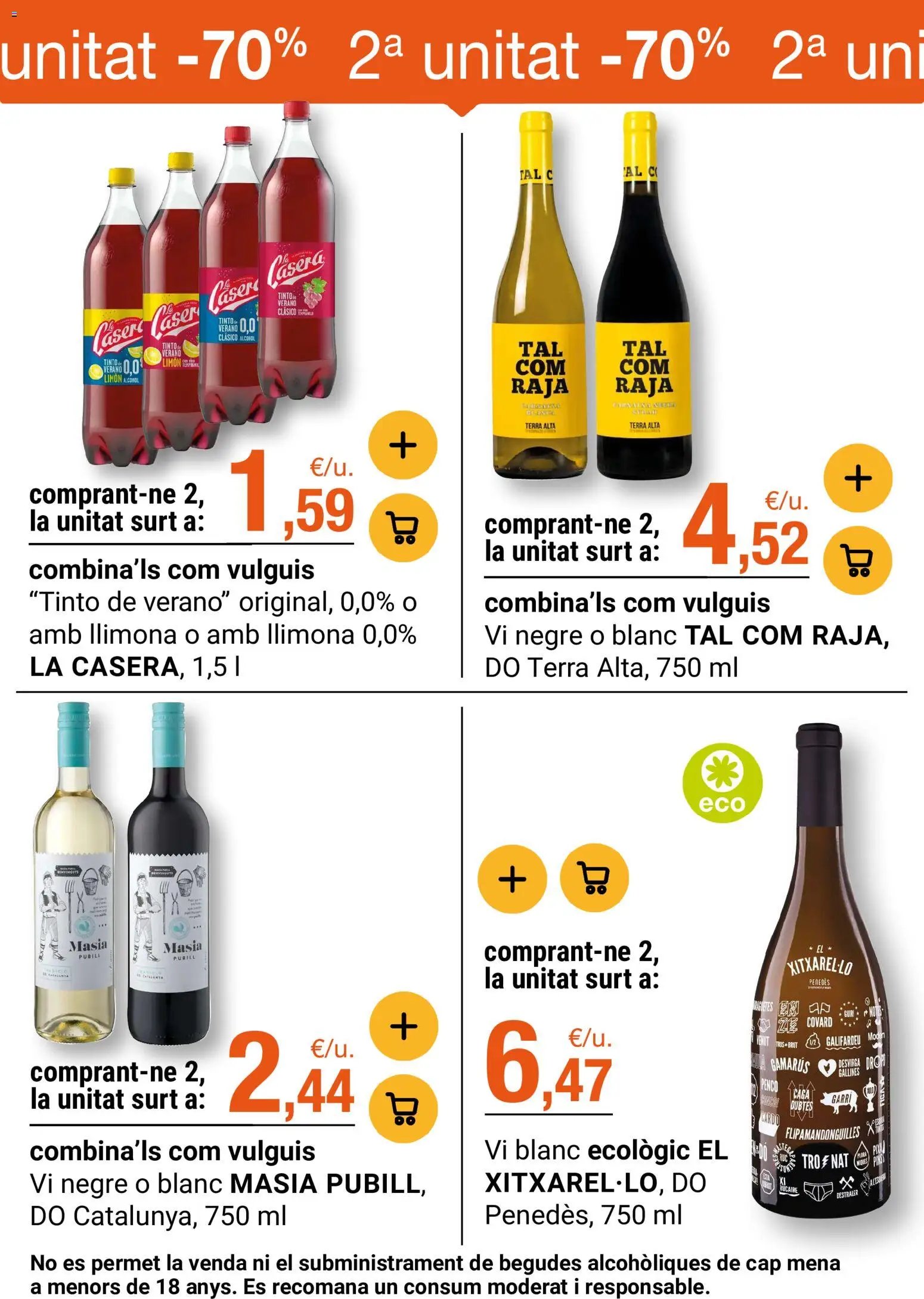Bonpreu oferta desde 14/07/2026 Bonpreu Folleto