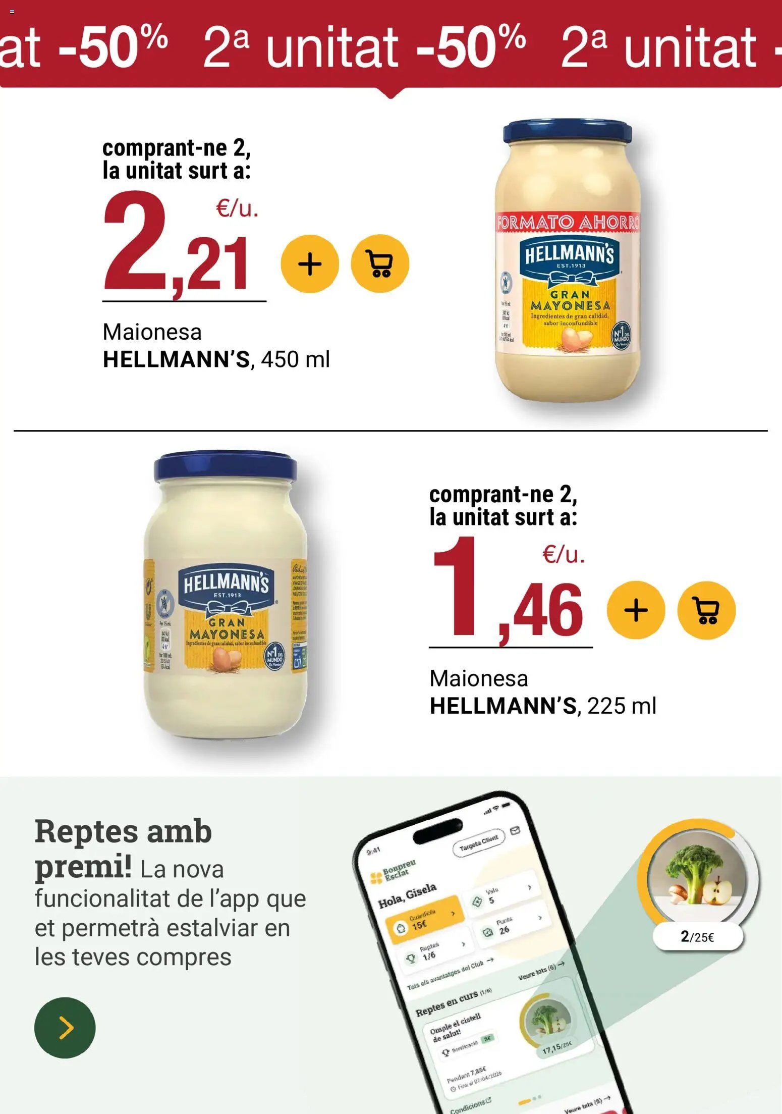 Bonpreu oferta desde 14/07/2026 Bonpreu Folleto