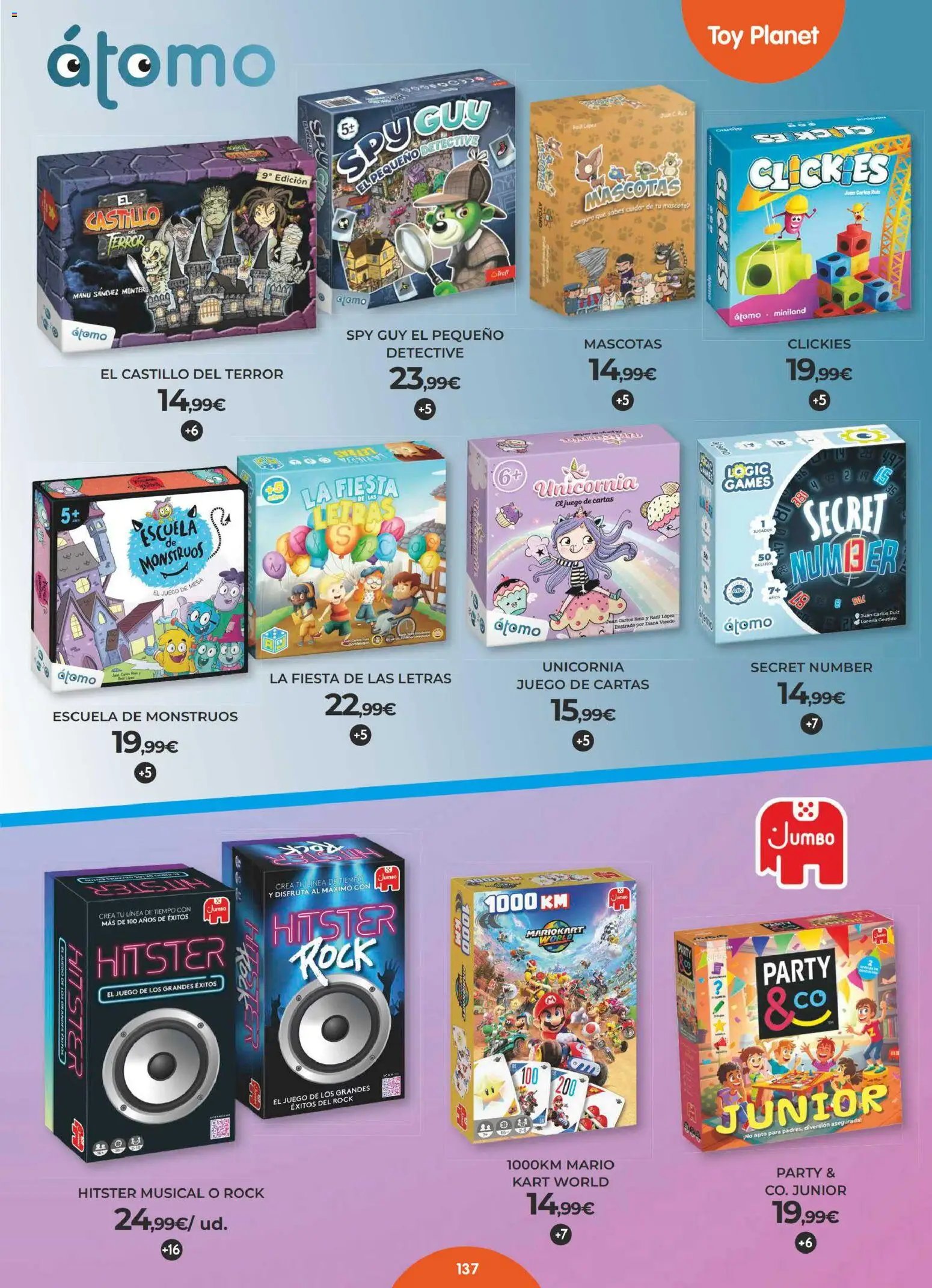Toy Planet oferta desde 01/06/2026 Toy Planet Catálogo