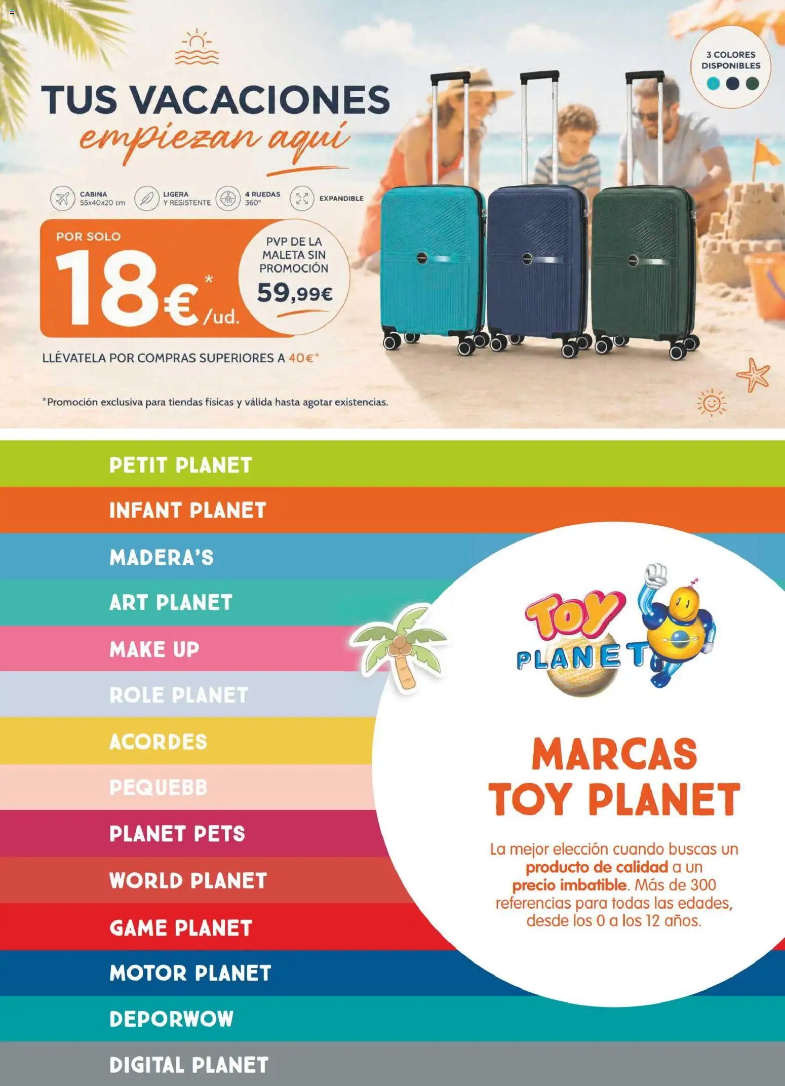 Toy Planet oferta desde 01/06/2026 Toy Planet Catálogo
