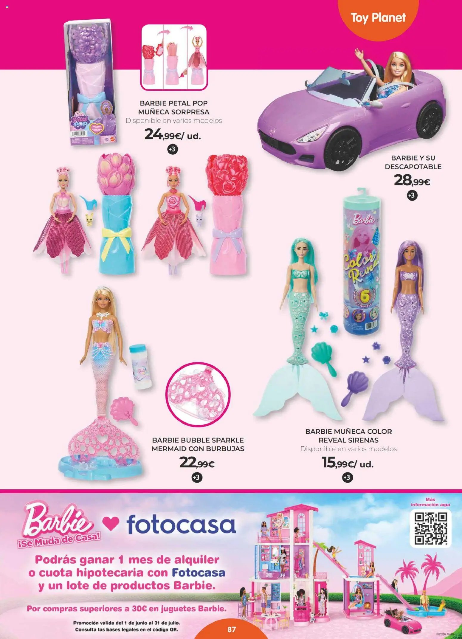 Toy Planet oferta desde 01/06/2026 Toy Planet Catálogo