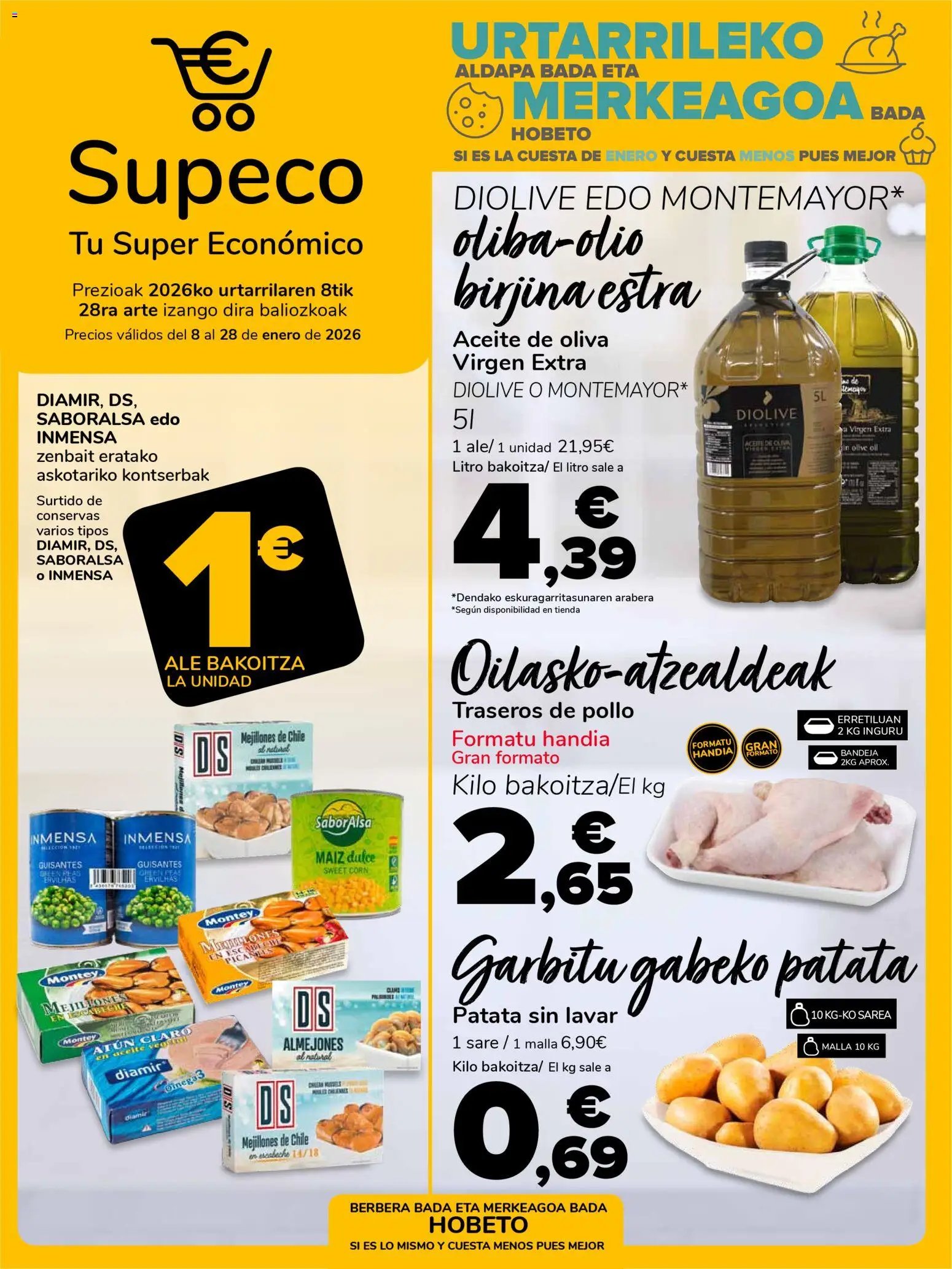 Supeco oferta desde 08/01/2026 Folleto