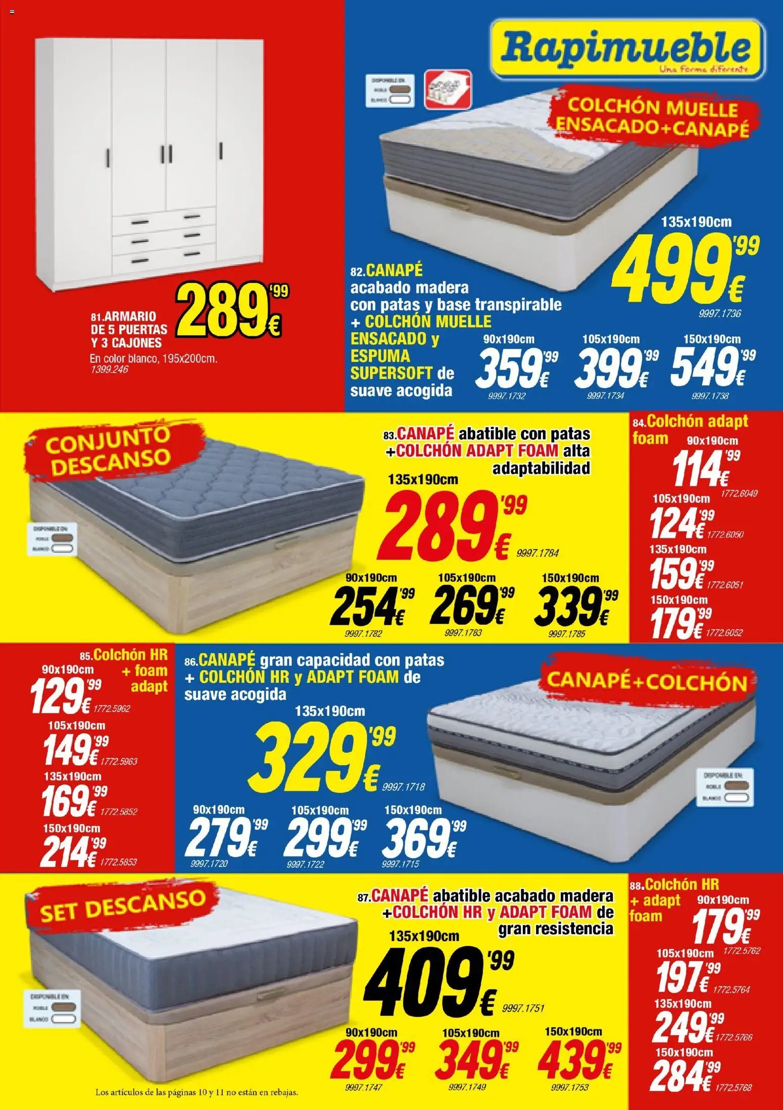 Rapimueble oferta desde 12/01/2026 Folleto