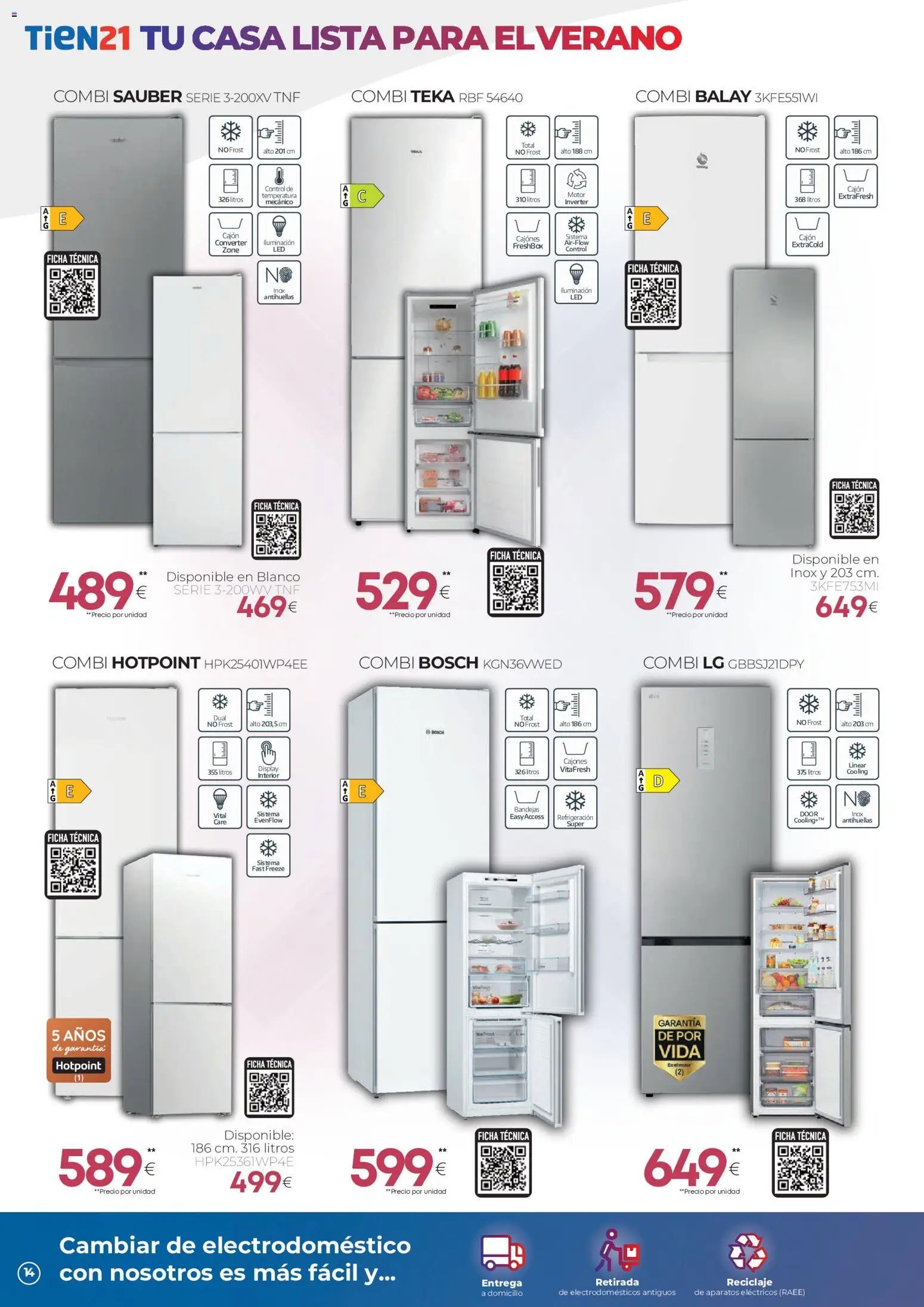 Tien 21 oferta desde 01/07/2026 Tien 21 Folleto