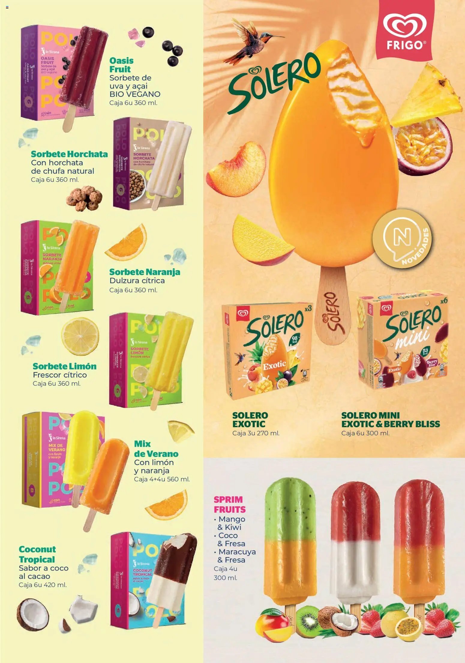 La Sirena oferta desde 30/07/2026 La Sirena Catálogo de helados