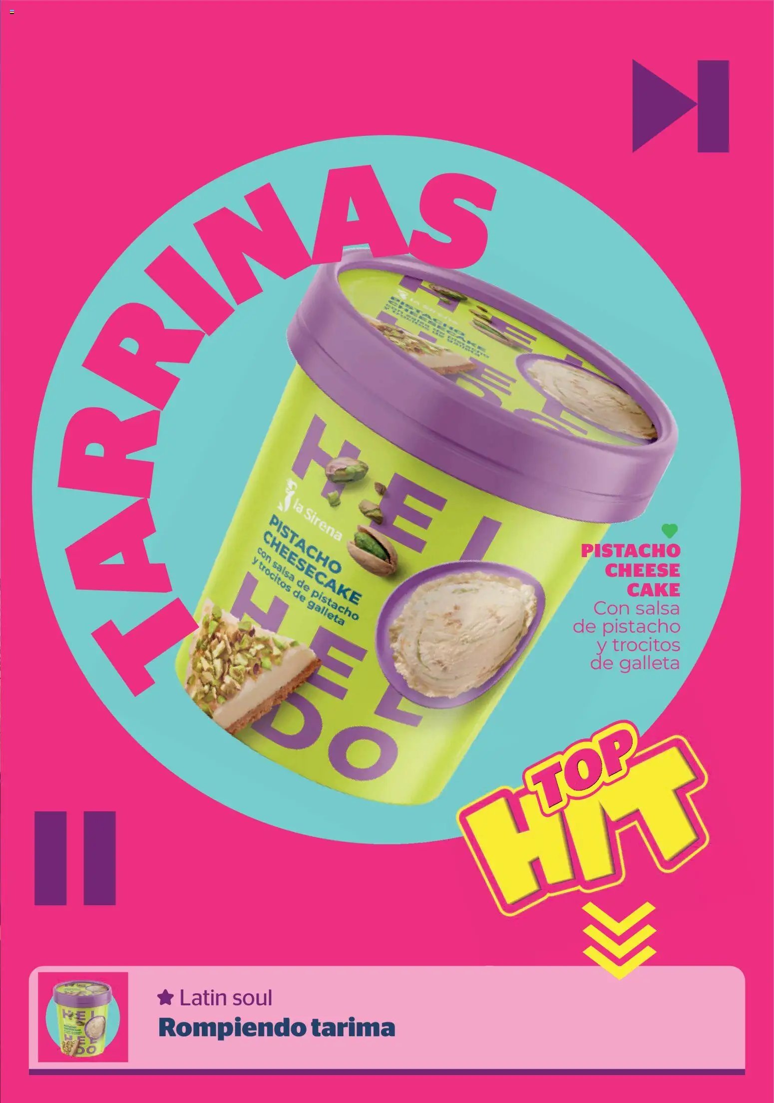 La Sirena oferta desde 30/07/2026 La Sirena Catálogo de helados