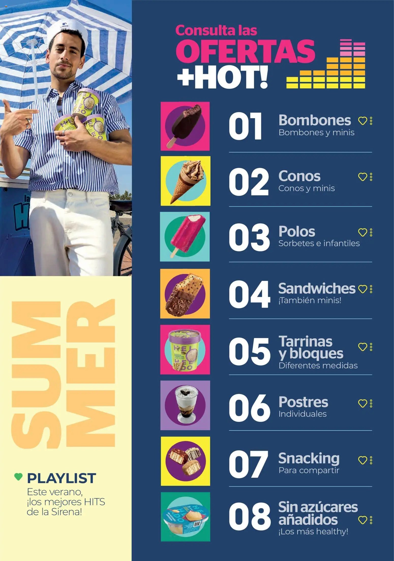 La Sirena oferta desde 30/07/2026 La Sirena Catálogo de helados