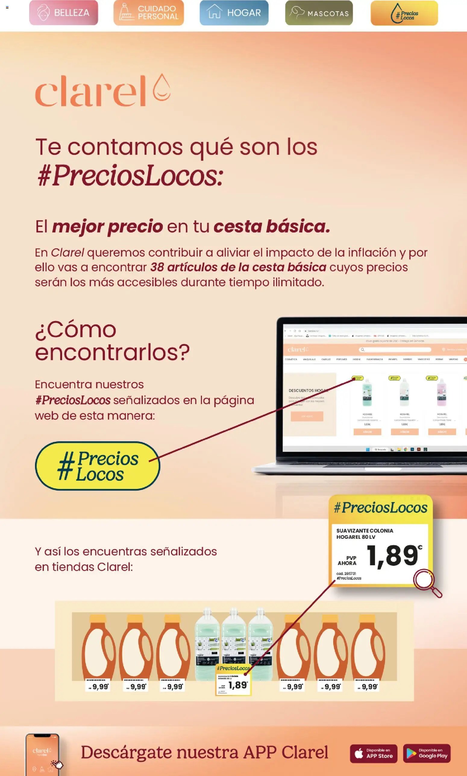 Clarel oferta desde 09/09/2026 Clarel Folleto