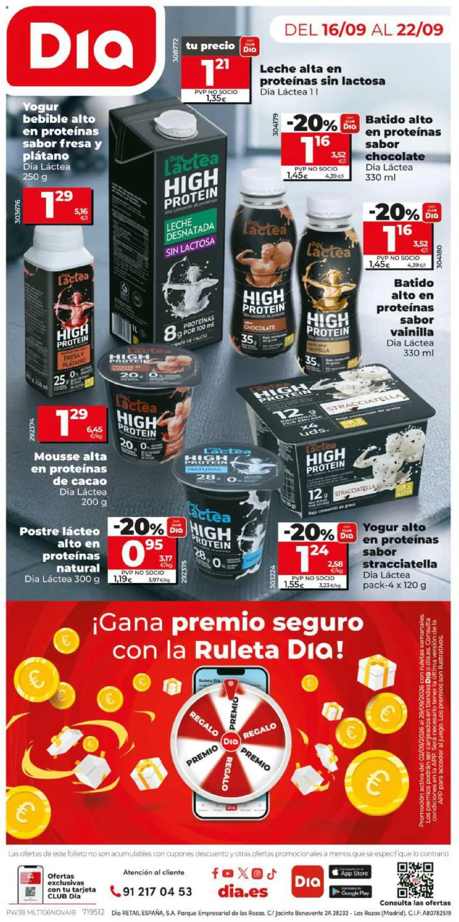 Dia oferta desde 16/09/2026 Dia Folleto