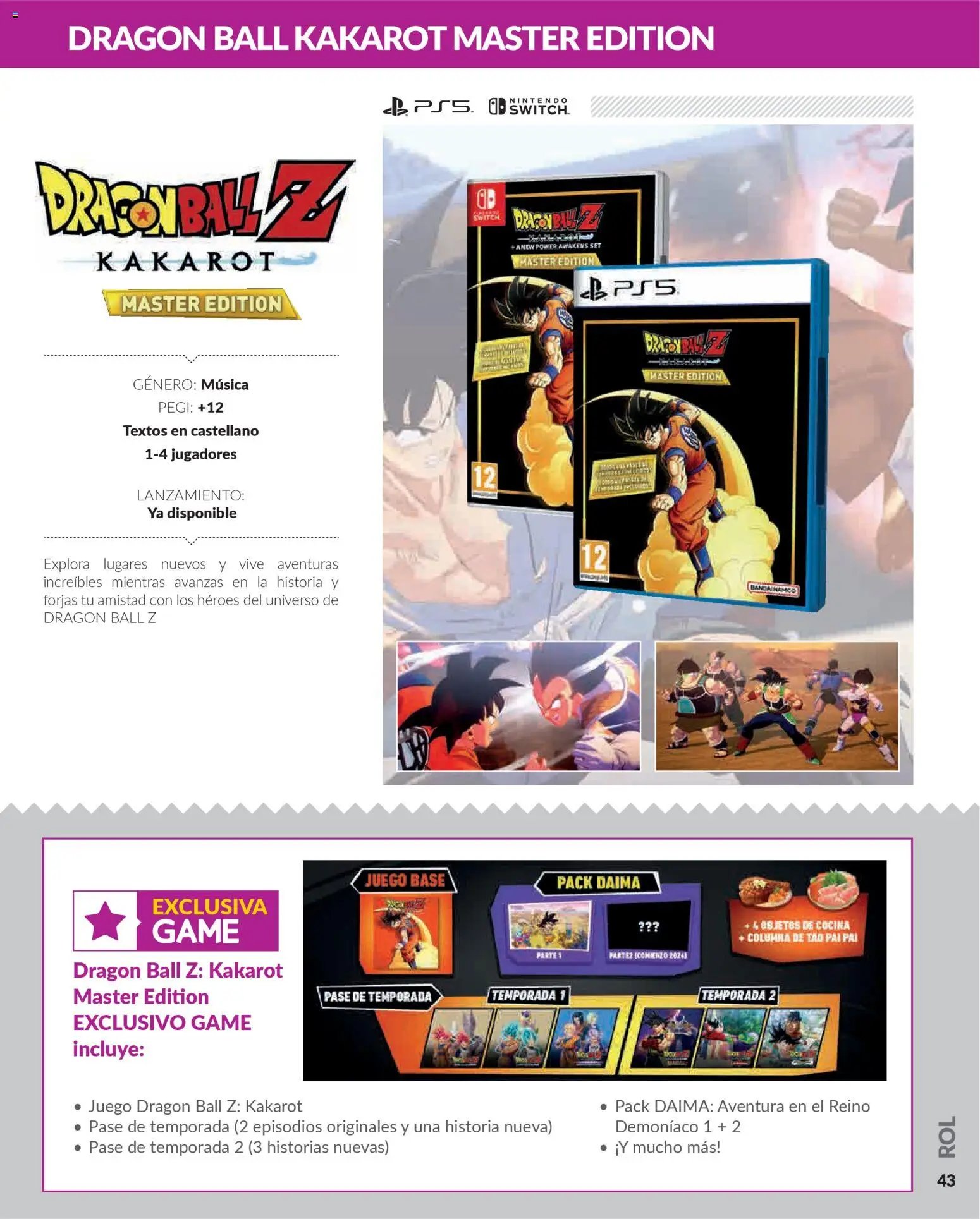 Game oferta desde 03/12/2025 Folleto