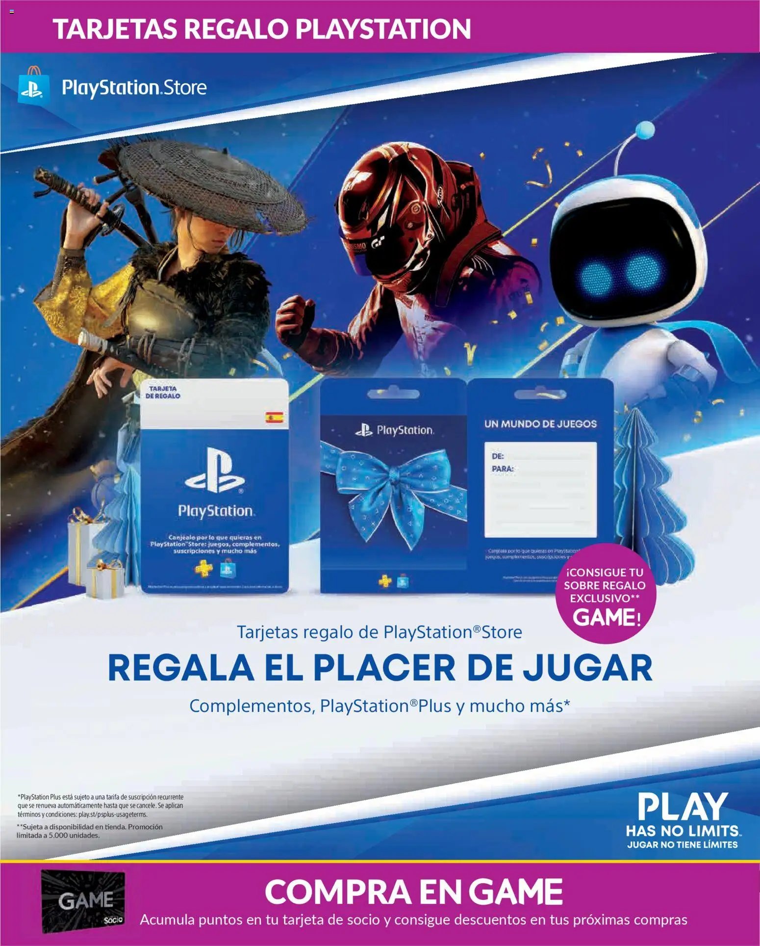 Game oferta desde 03/12/2025 Folleto