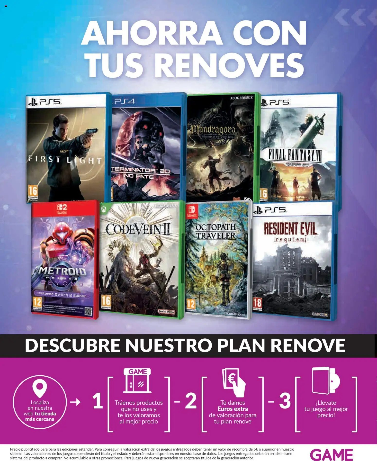 Game oferta desde 03/12/2025 Folleto