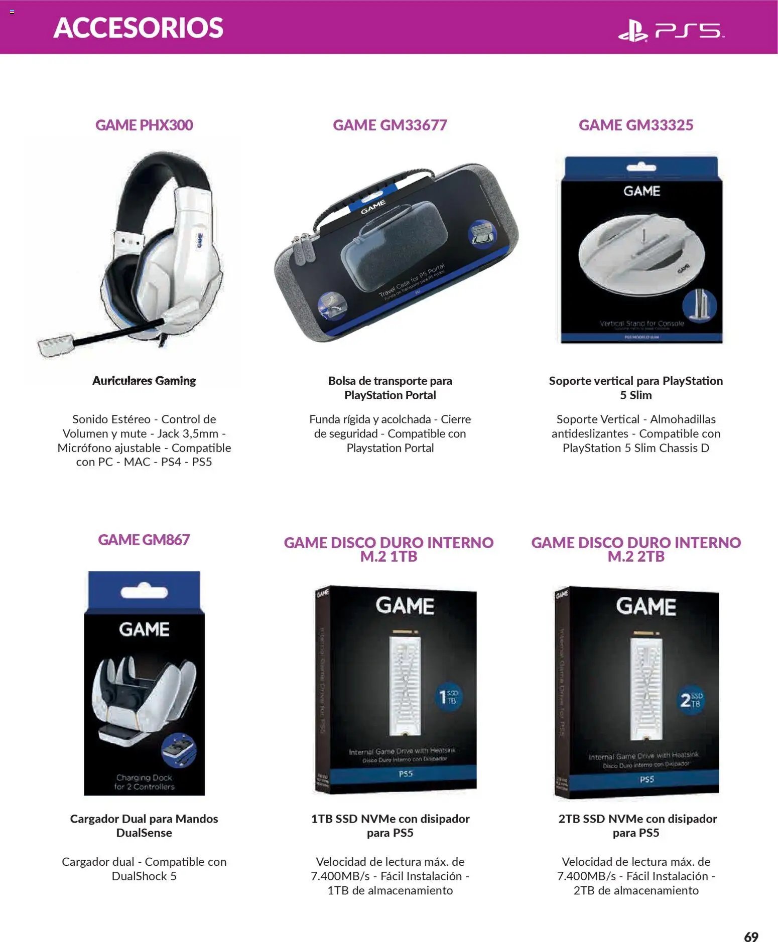 Game oferta desde 03/12/2025 Folleto