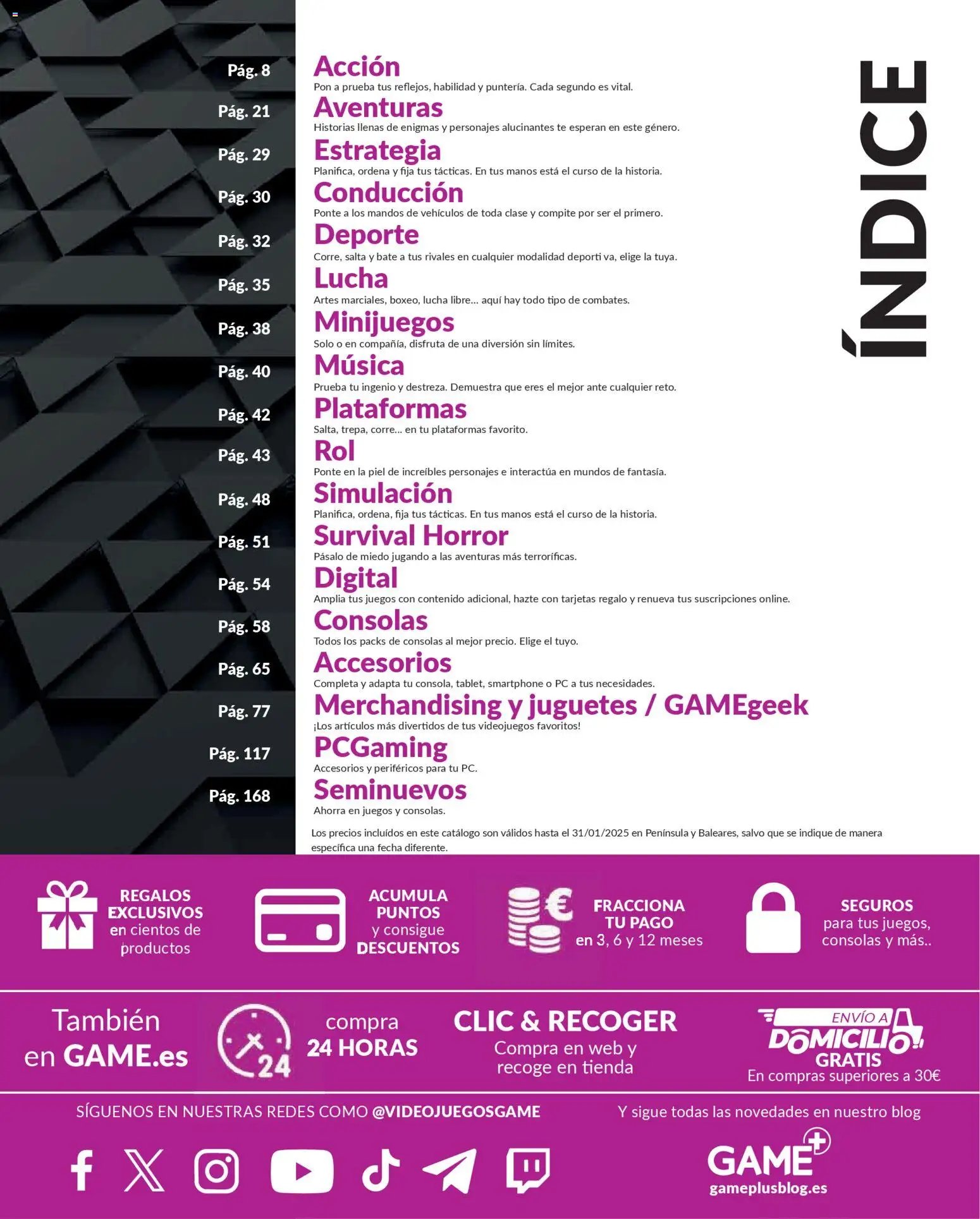 Game oferta desde 03/12/2025 Folleto