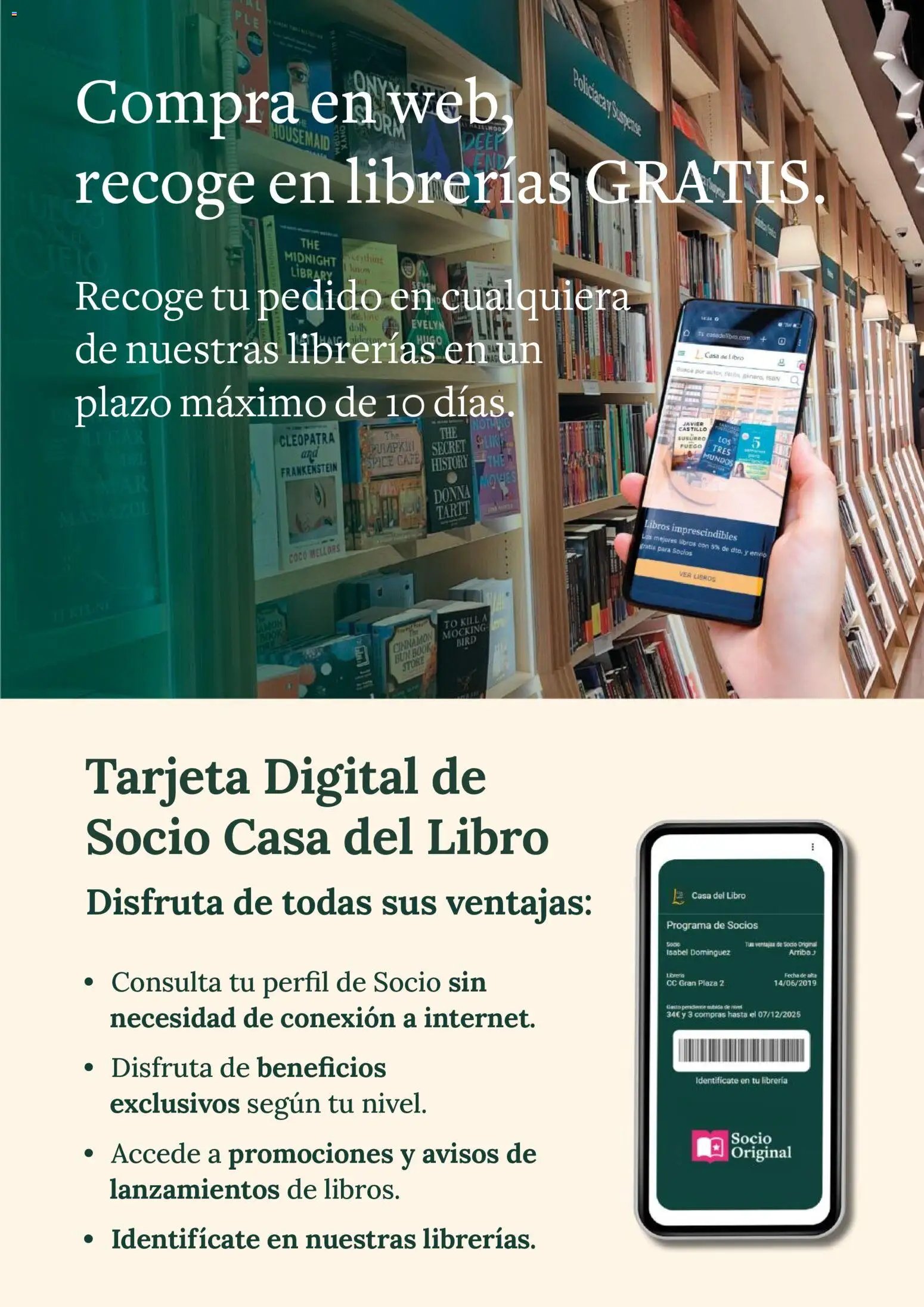 Casa del libro oferta desde 01/07/2026 Casa del libro Folleto