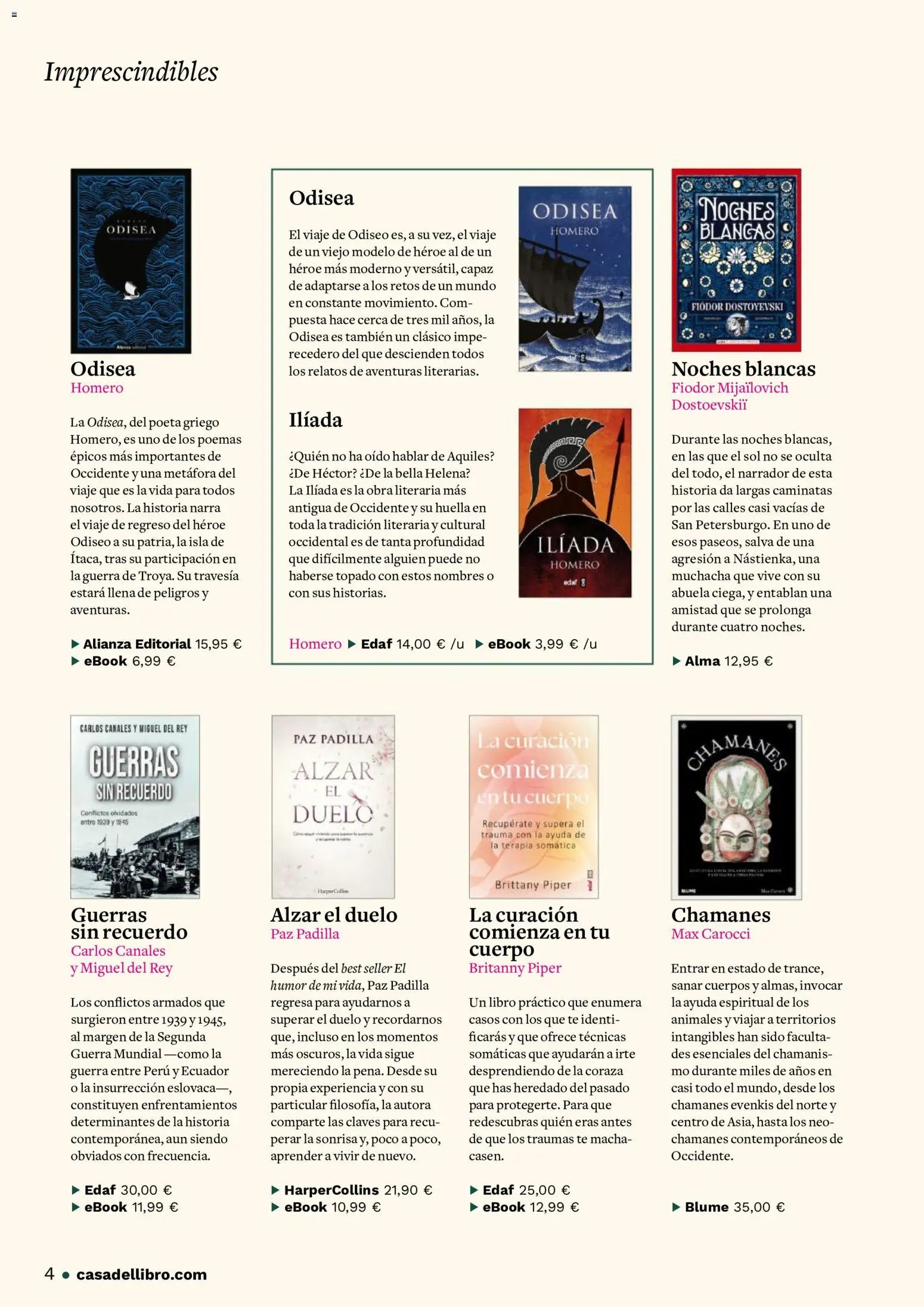 Casa del libro oferta desde 01/07/2026 Casa del libro Folleto