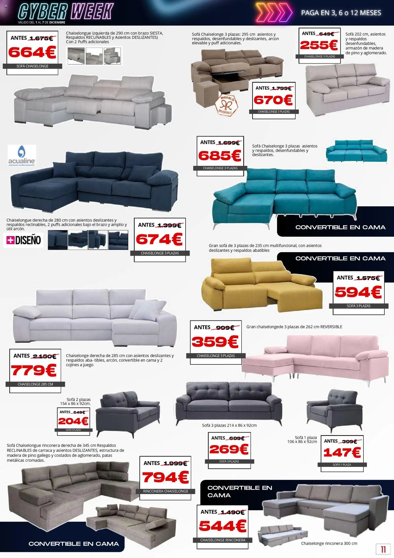 Atrapa Muebles oferta desde 01/12/2025 Cyber Week