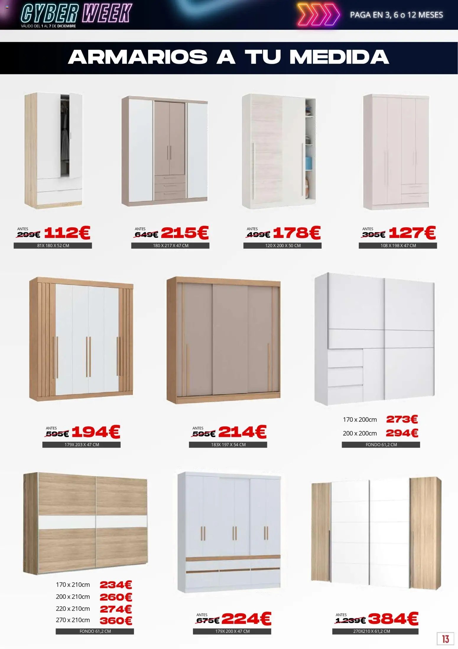 Atrapa Muebles oferta desde 01/12/2025 Cyber Week