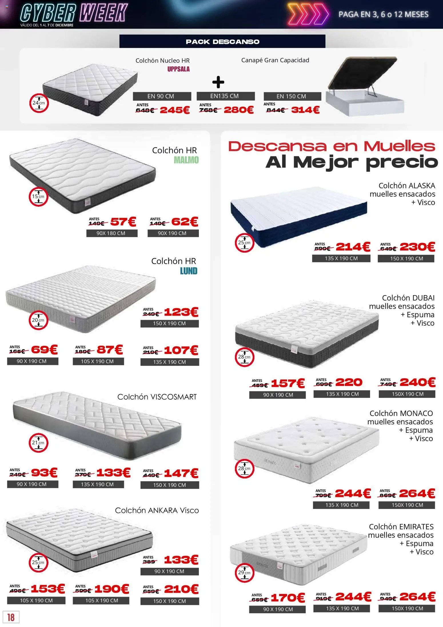 Atrapa Muebles oferta desde 01/12/2025 Cyber Week