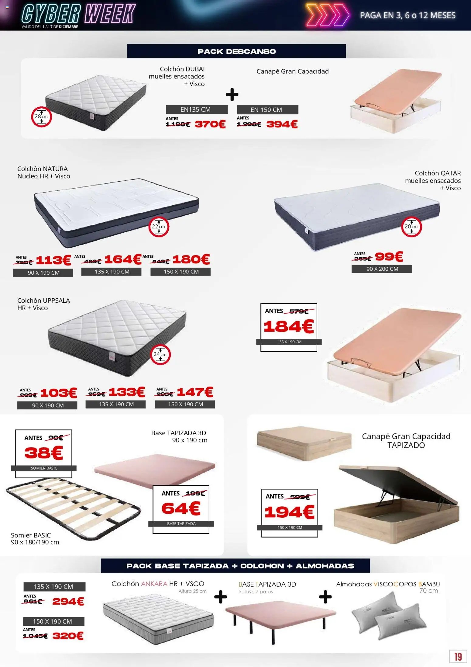 Atrapa Muebles oferta desde 01/12/2025 Cyber Week