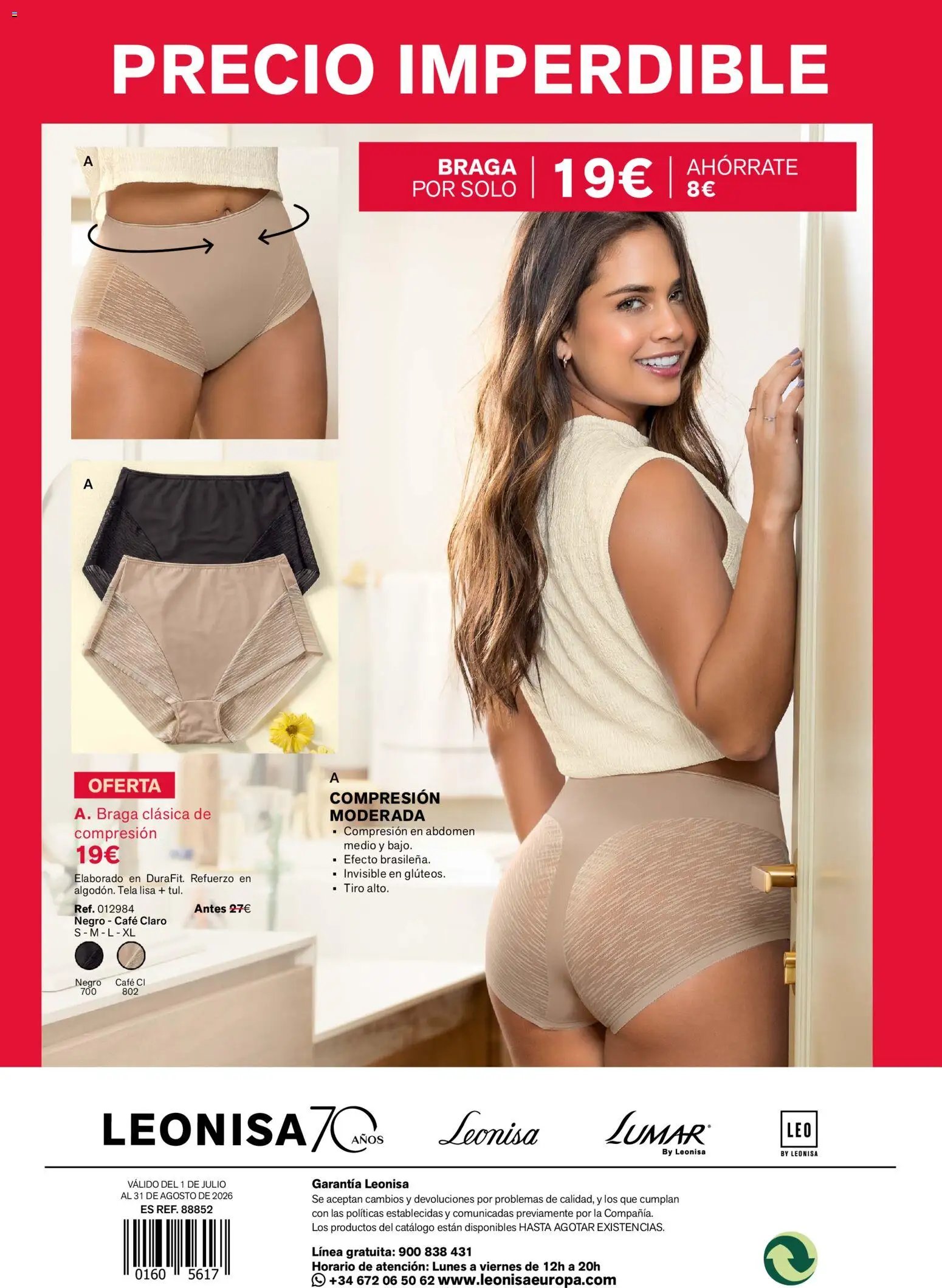 Leonisa oferta desde 01/07/2026 Leonisa Folleto