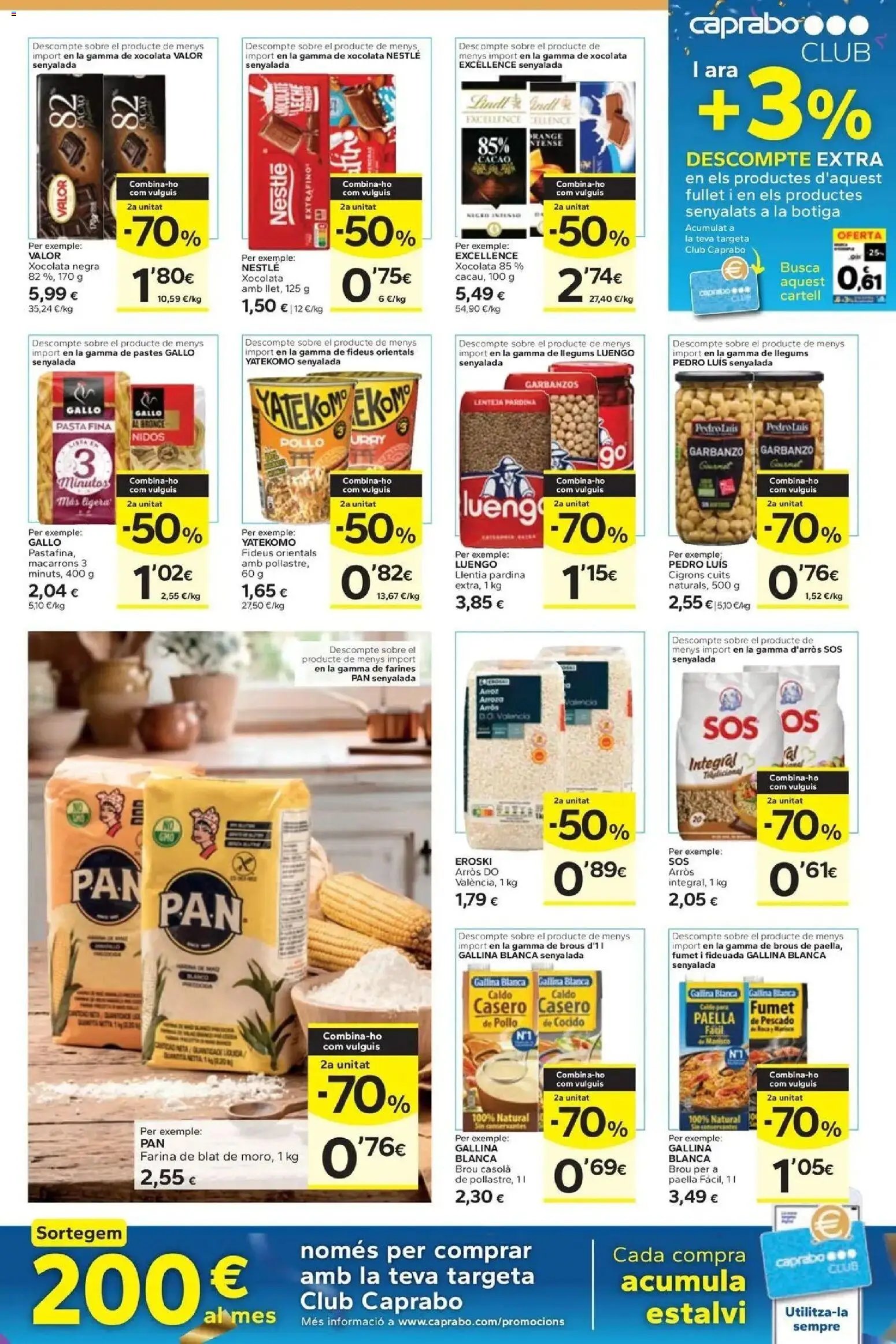 Caprabo oferta desde 17/09/2026 2a unitat -70%