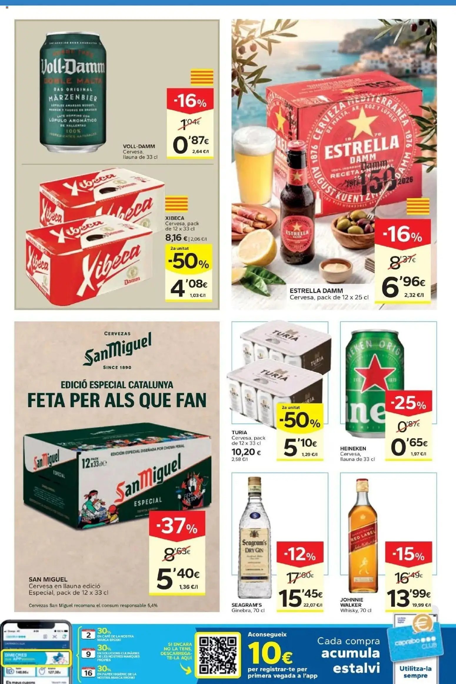 Caprabo oferta desde 17/09/2026 2a unitat -70%
