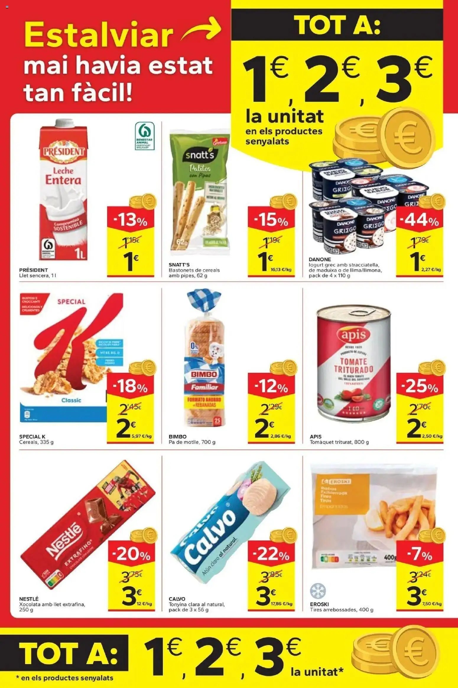 Caprabo oferta desde 17/09/2026 2a unitat -70%