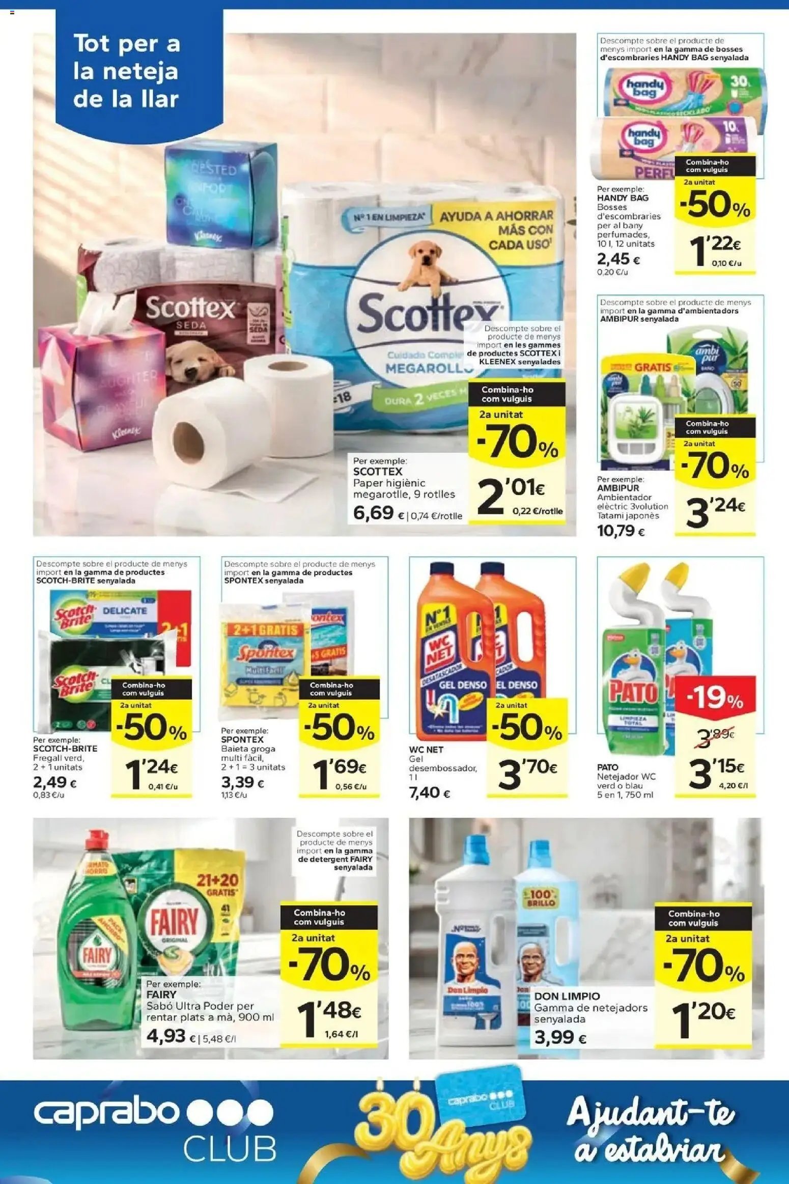 Caprabo oferta desde 17/09/2026 2a unitat -70%