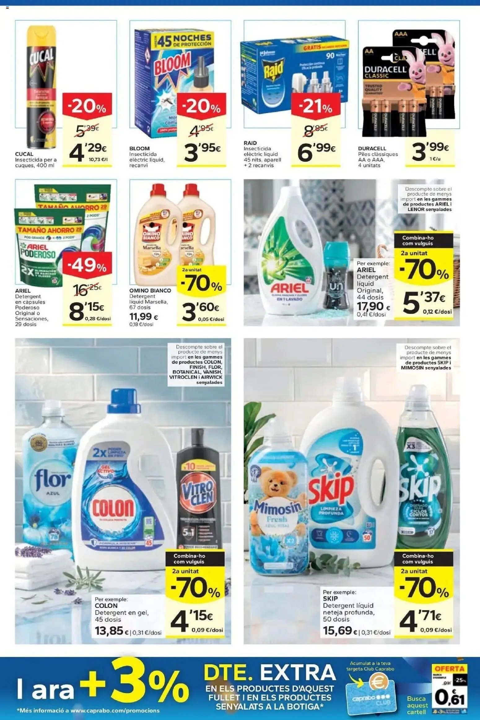 Caprabo oferta desde 17/09/2026 2a unitat -70%